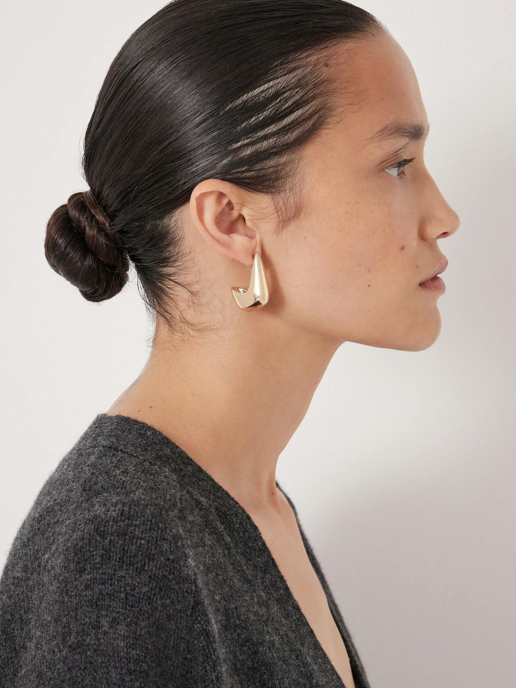 014627-3037-02 Sculptural Dome Earrings