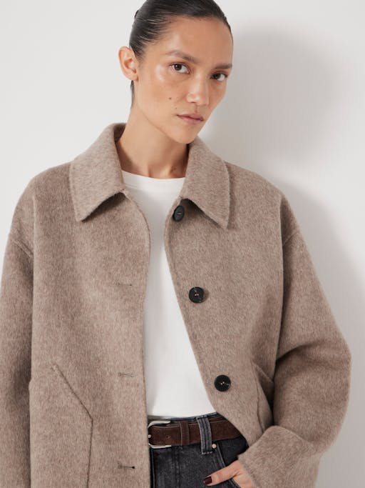 Pure Wool Double Faced Jacket