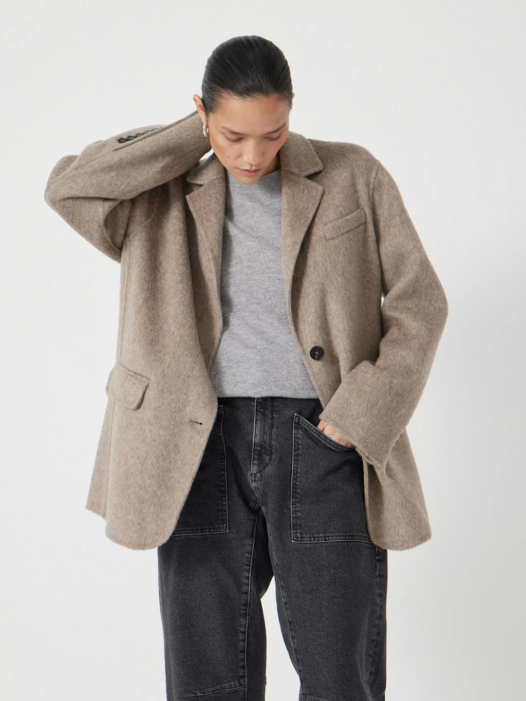 014013-4696-01 Pure Wool Double Faced Blazer