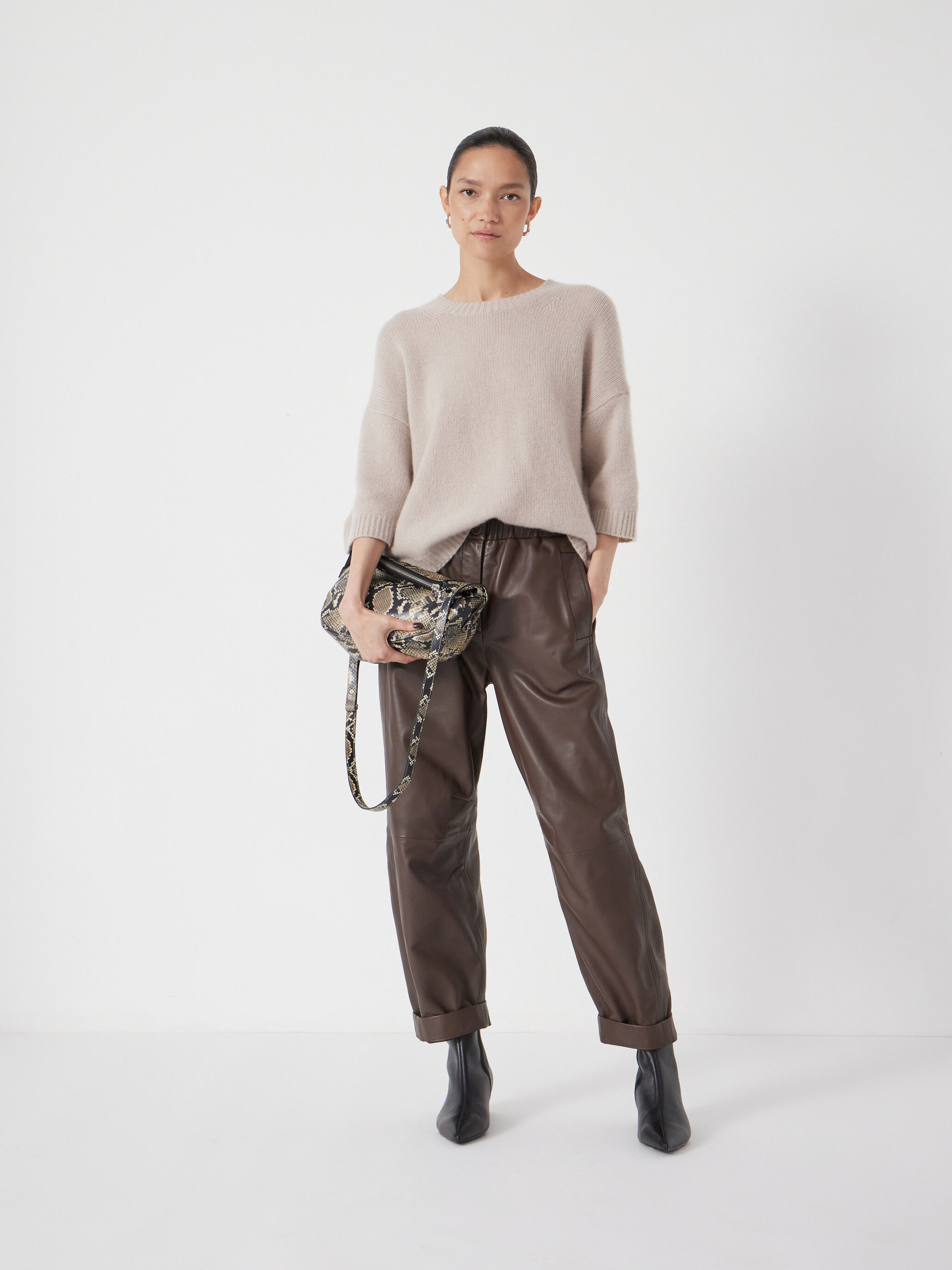 Cherrie Chunky Cashmere Tee