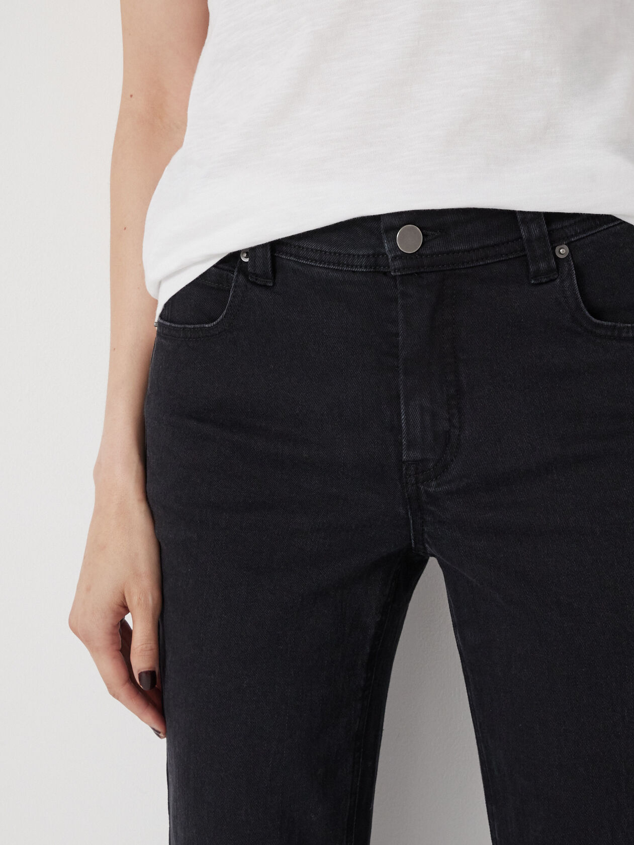 Eliana Mid Rise Bootcut Jeans