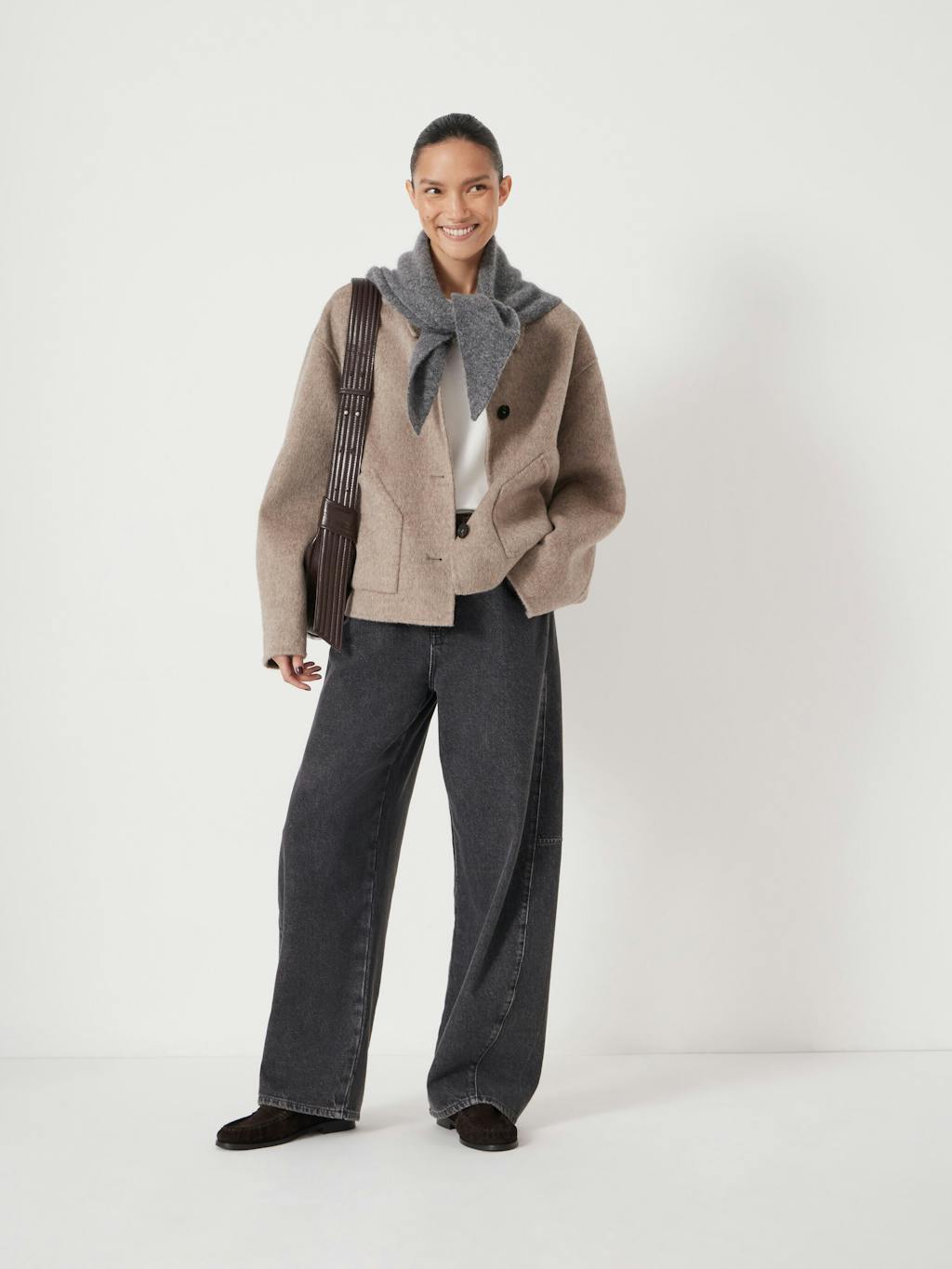 014305-4696-02 Pure Wool Double Faced Jacket