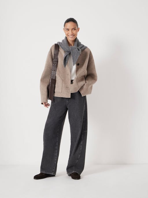 Pure Wool Double Faced Jacket