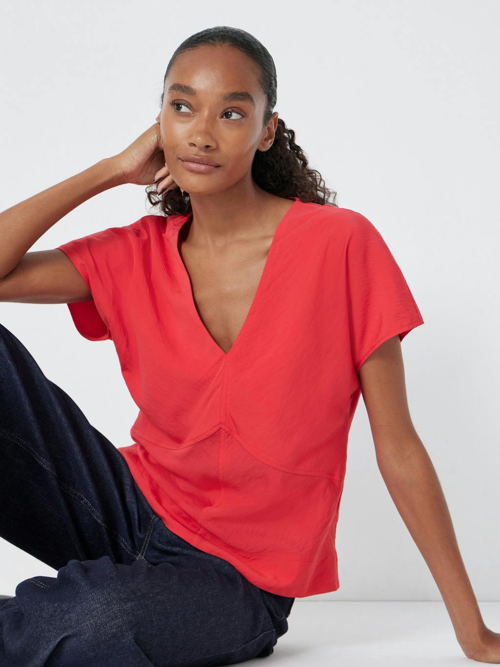 014546-1044-04 Grace Air Flow Short Sleeve Top