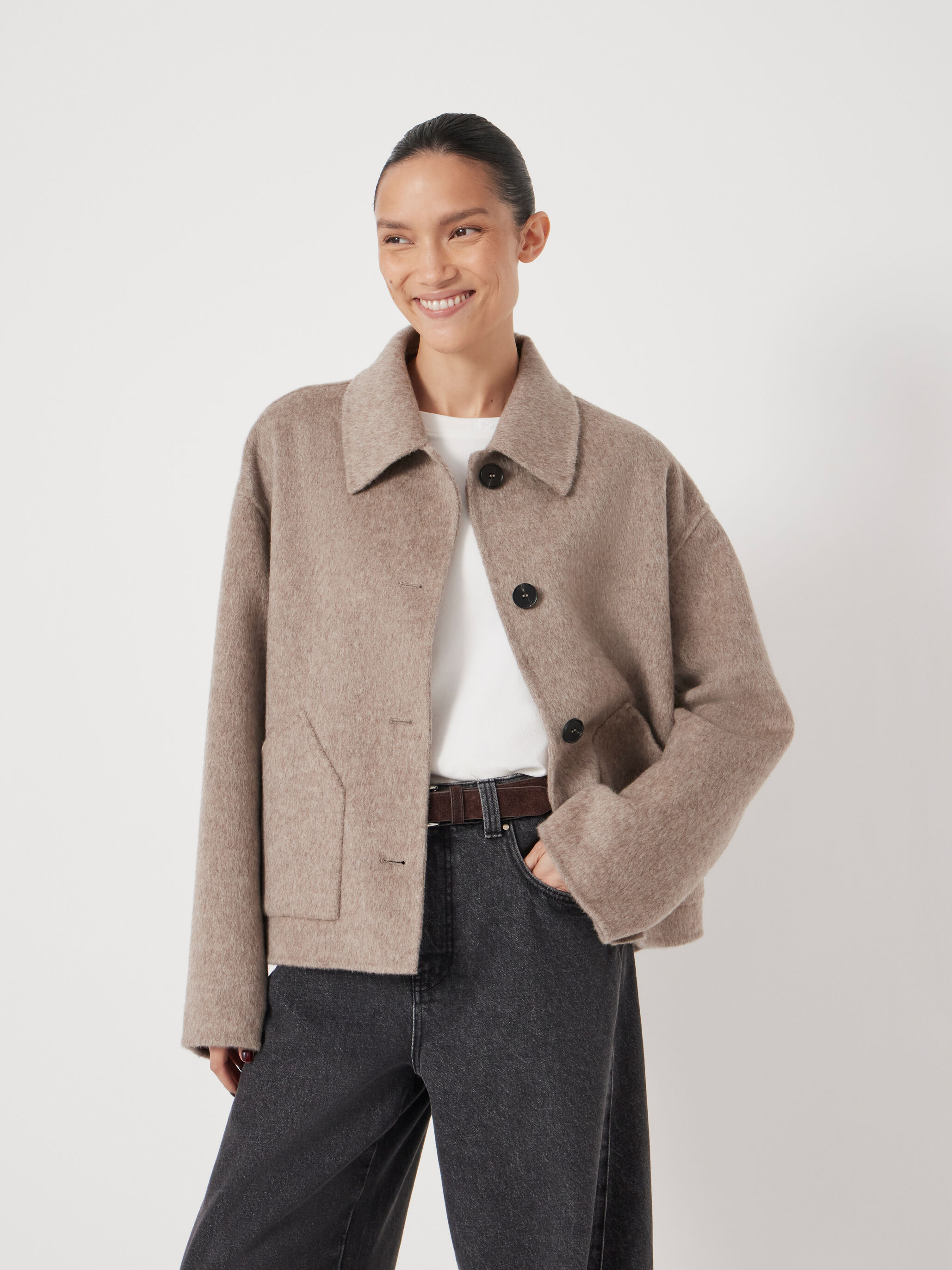 Pure Wool Double Faced Jacket