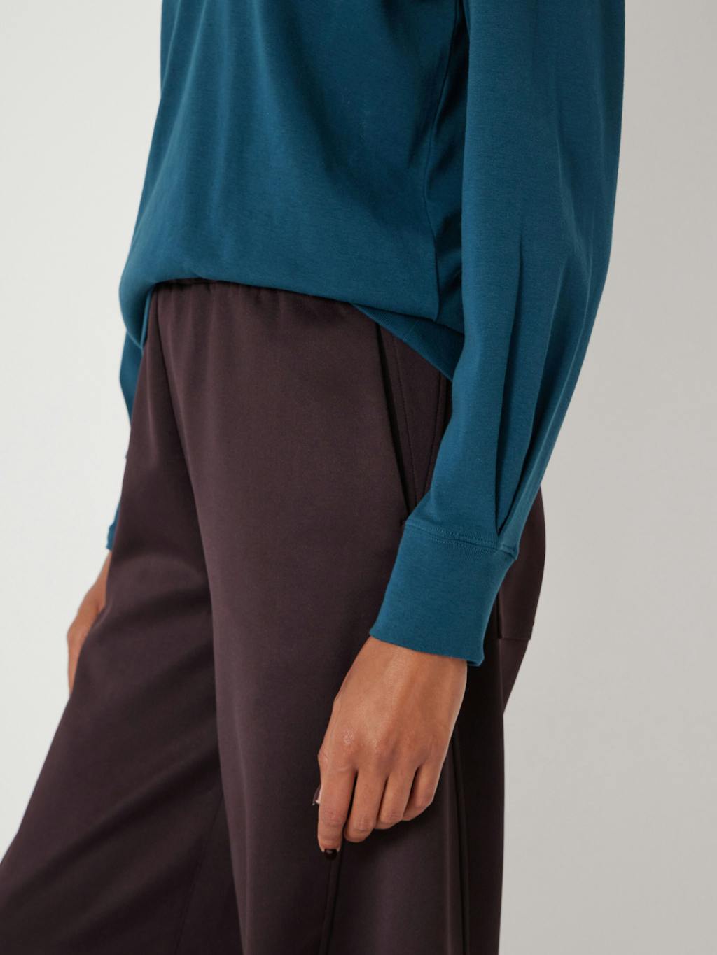 007404-1709-03 Emily Puff Sleeve Cotton Jersey Top