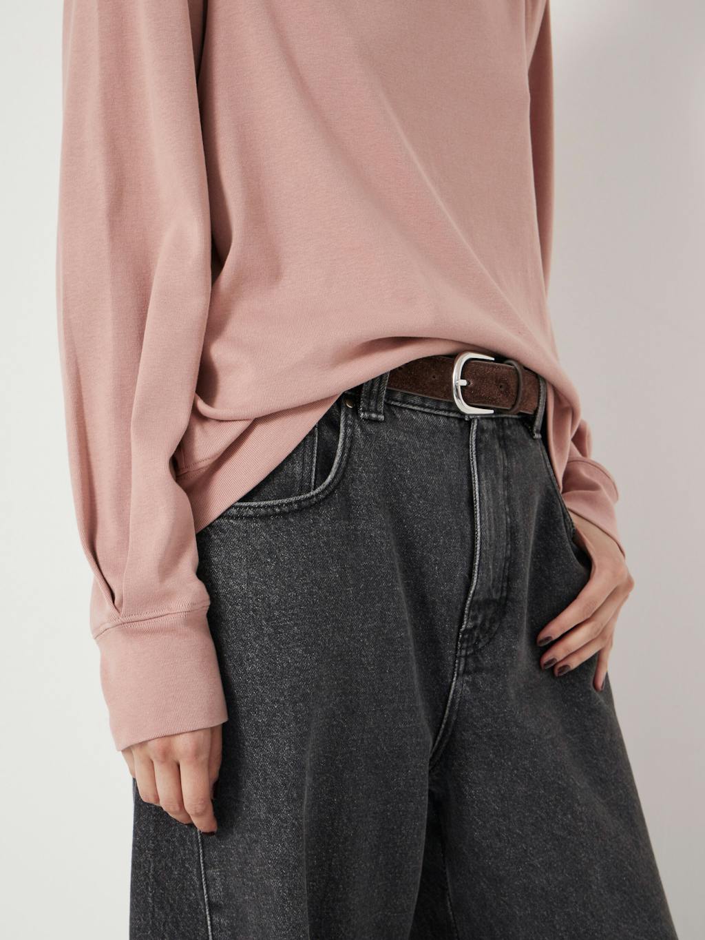 007404-1314-04 Emily Puff Sleeve Cotton Jersey Top