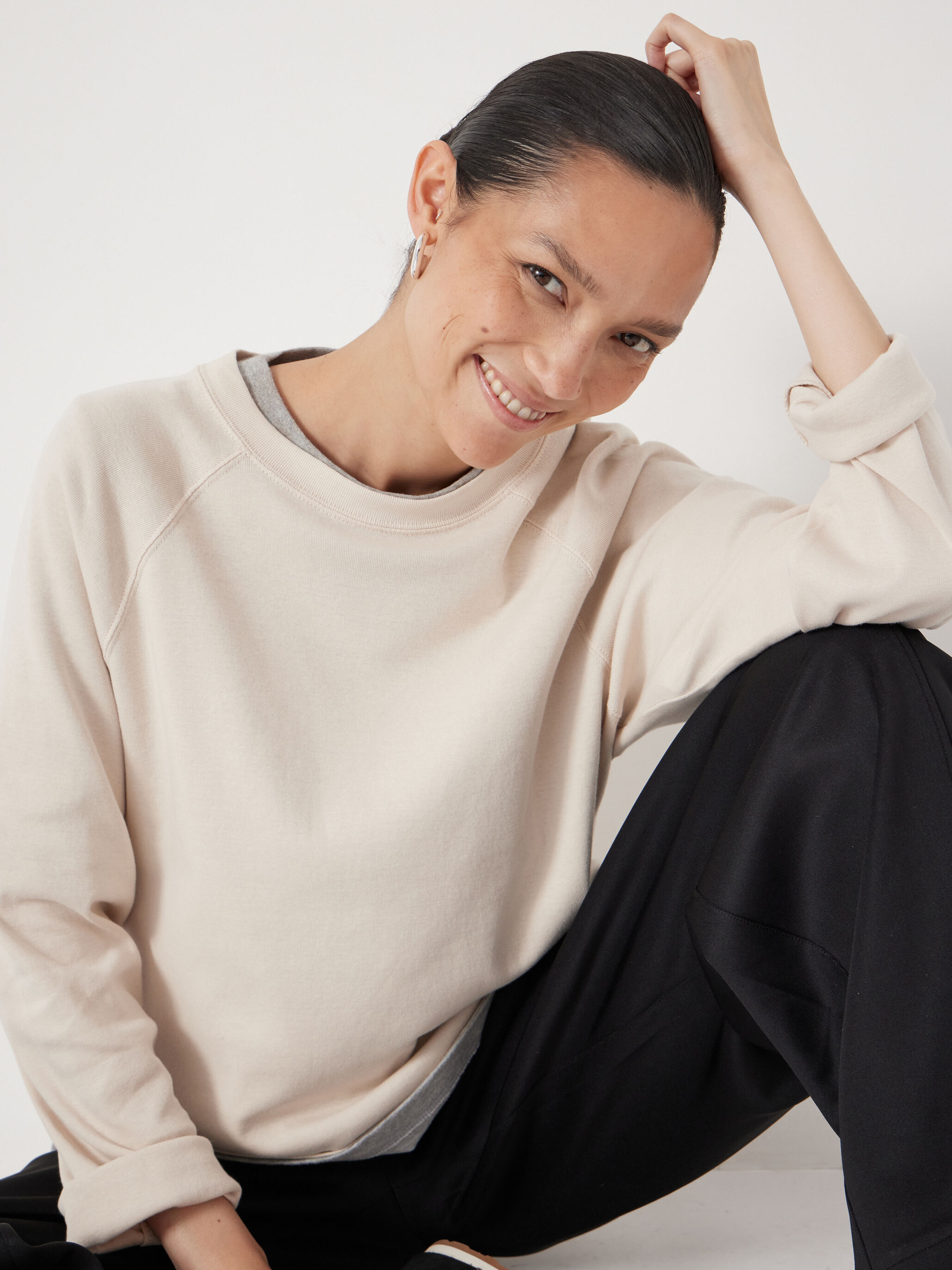 Matilda Cotton Raglan Top