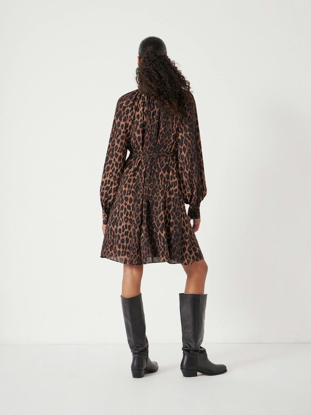 014262-4833-03 Printed Chiffon Mini Dress