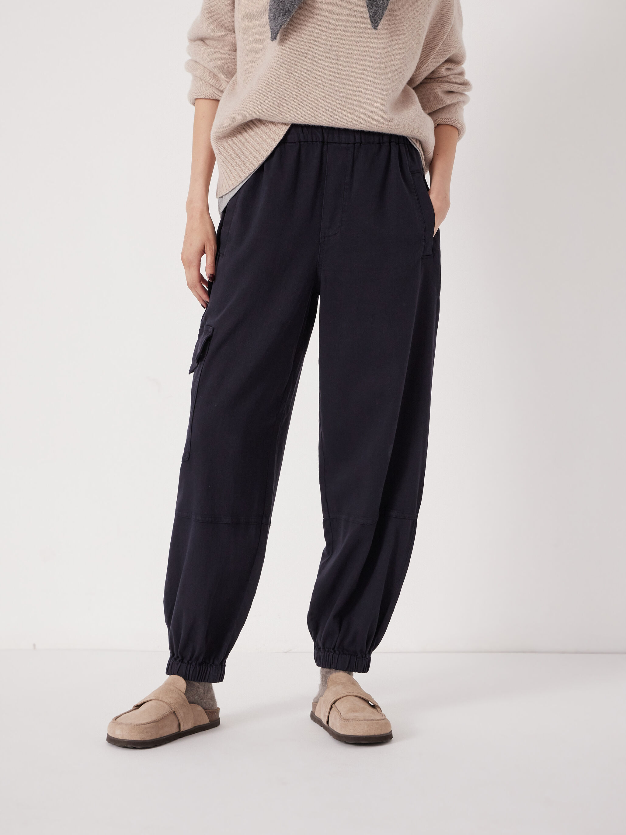 Ava Washed Cargo Trousers