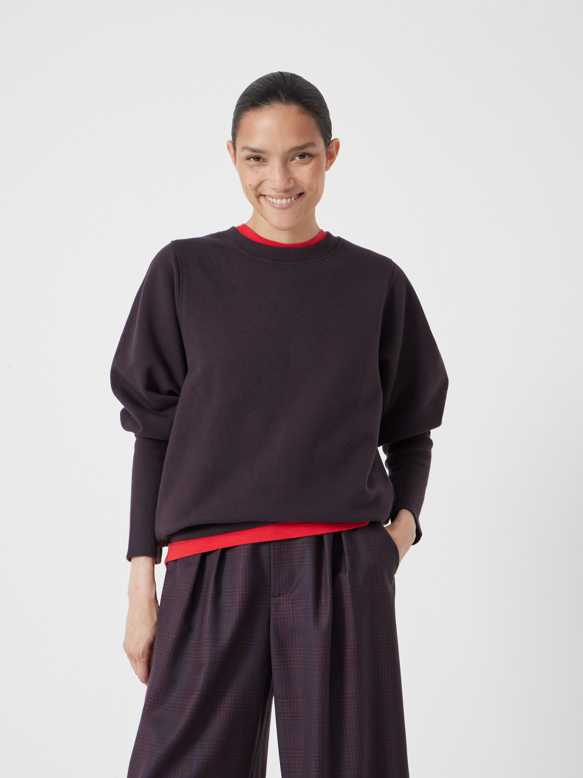 Puff Sleeve Sweatshirt