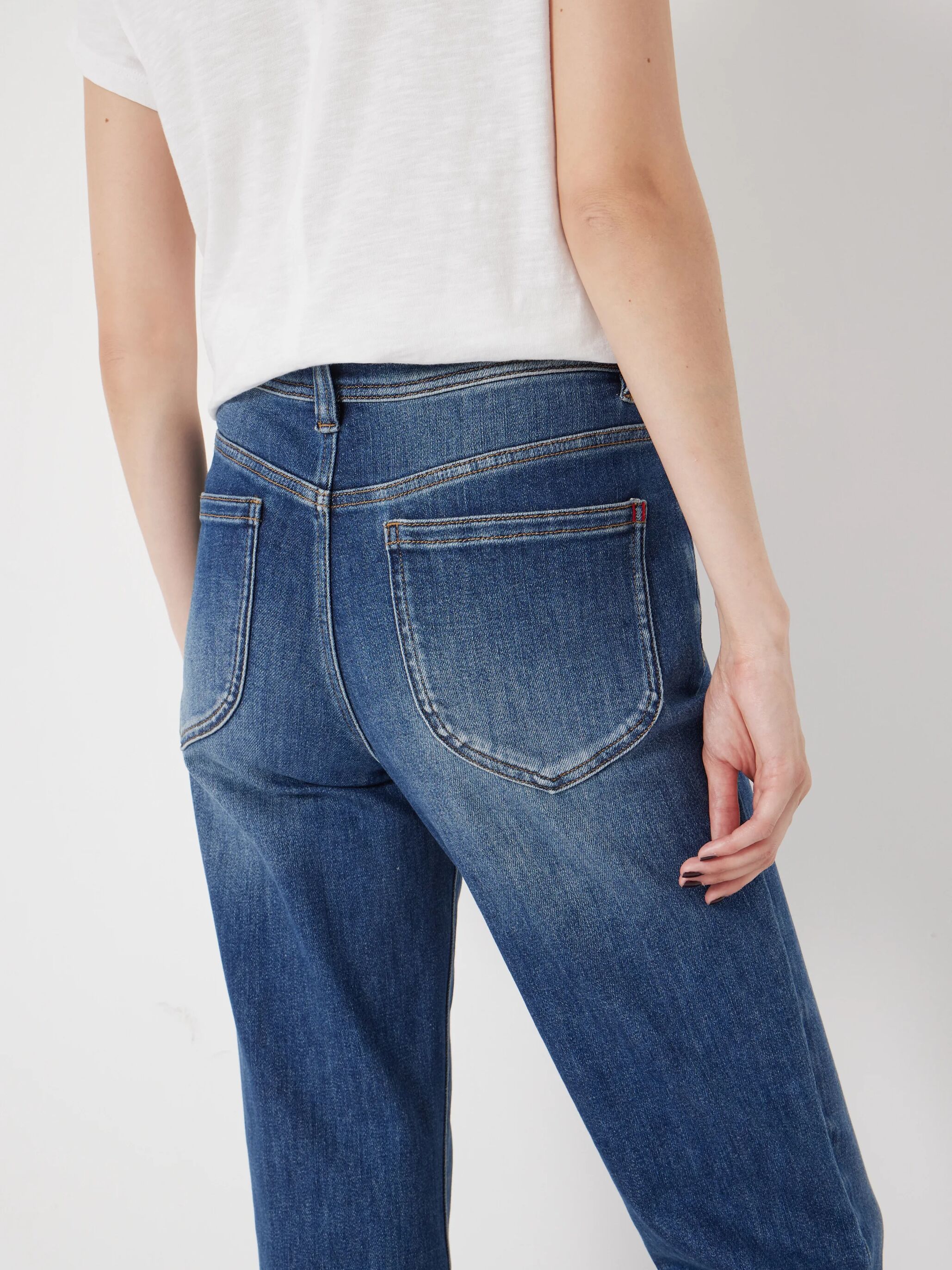 Eliana Mid Rise Bootcut Jeans