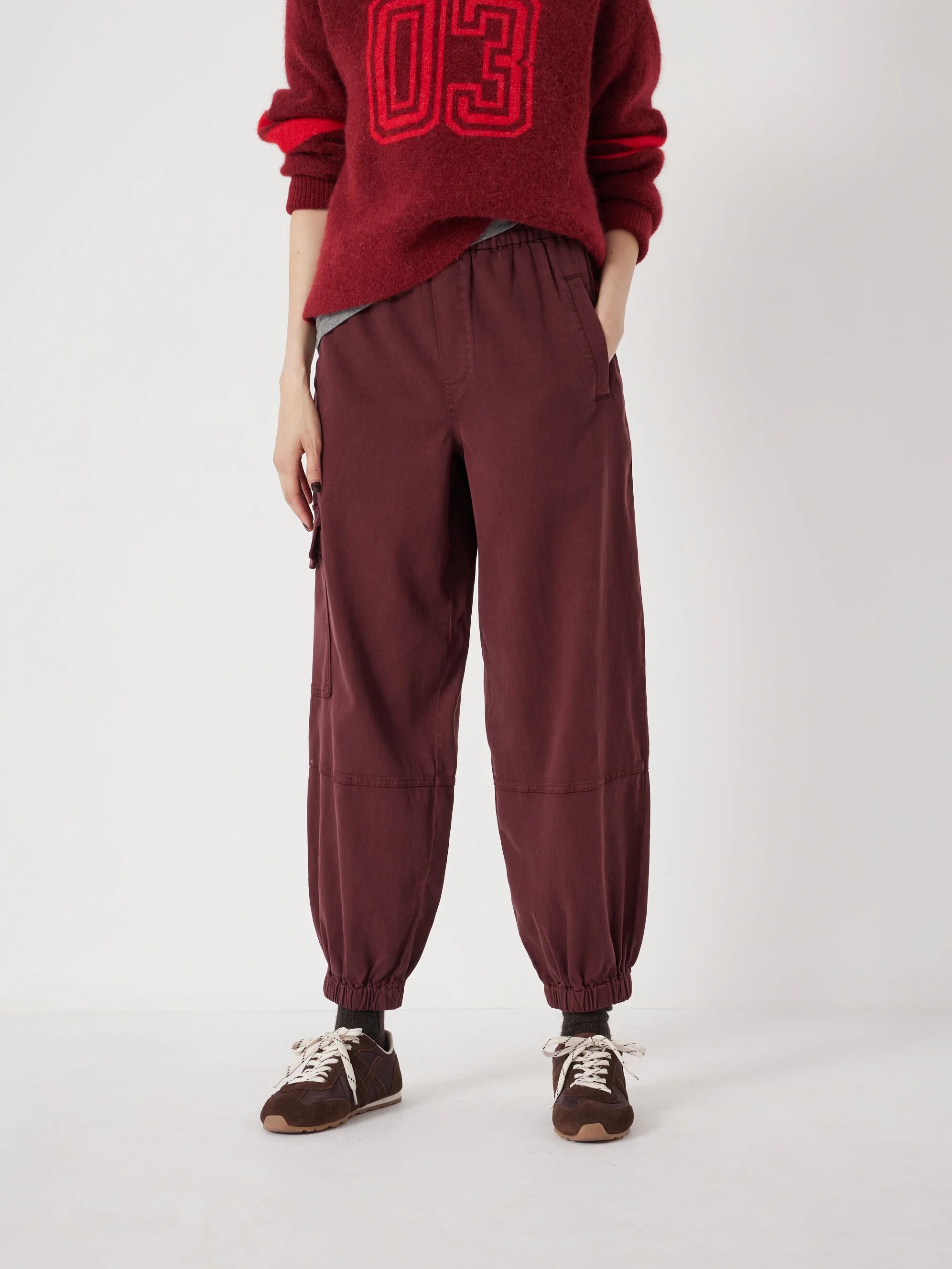 Ava Washed Cargo Trousers