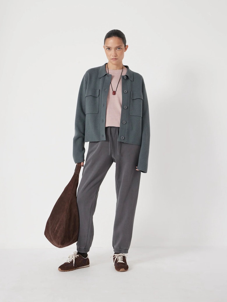 Bobbie Shirt Jacket with Wool