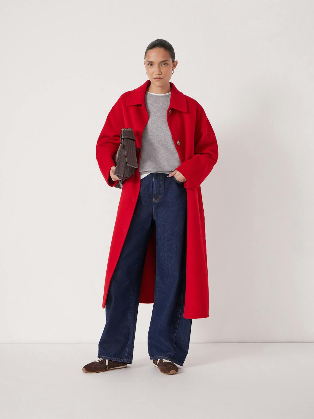 014543-0074-02 Edie Pure Wool Double Faced Coat