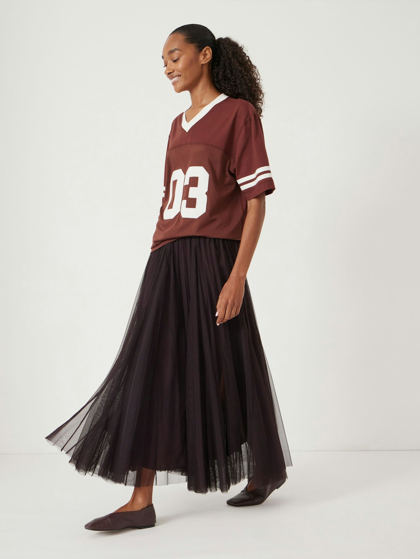 011653-4835-02 Millie Tulle Maxi Skirt