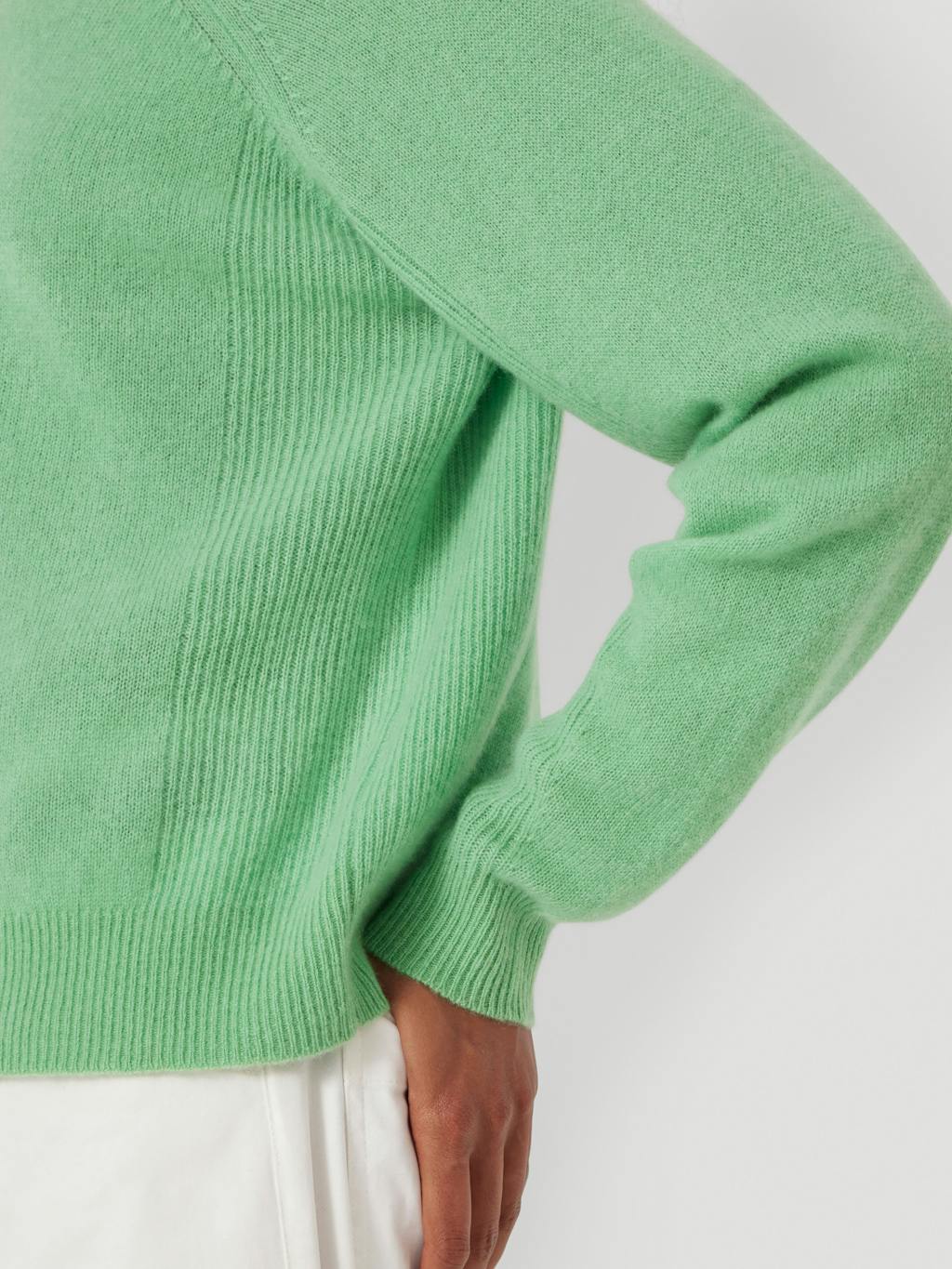 014259-2099-05 Jasmine Cashmere Rib Detail Jumper