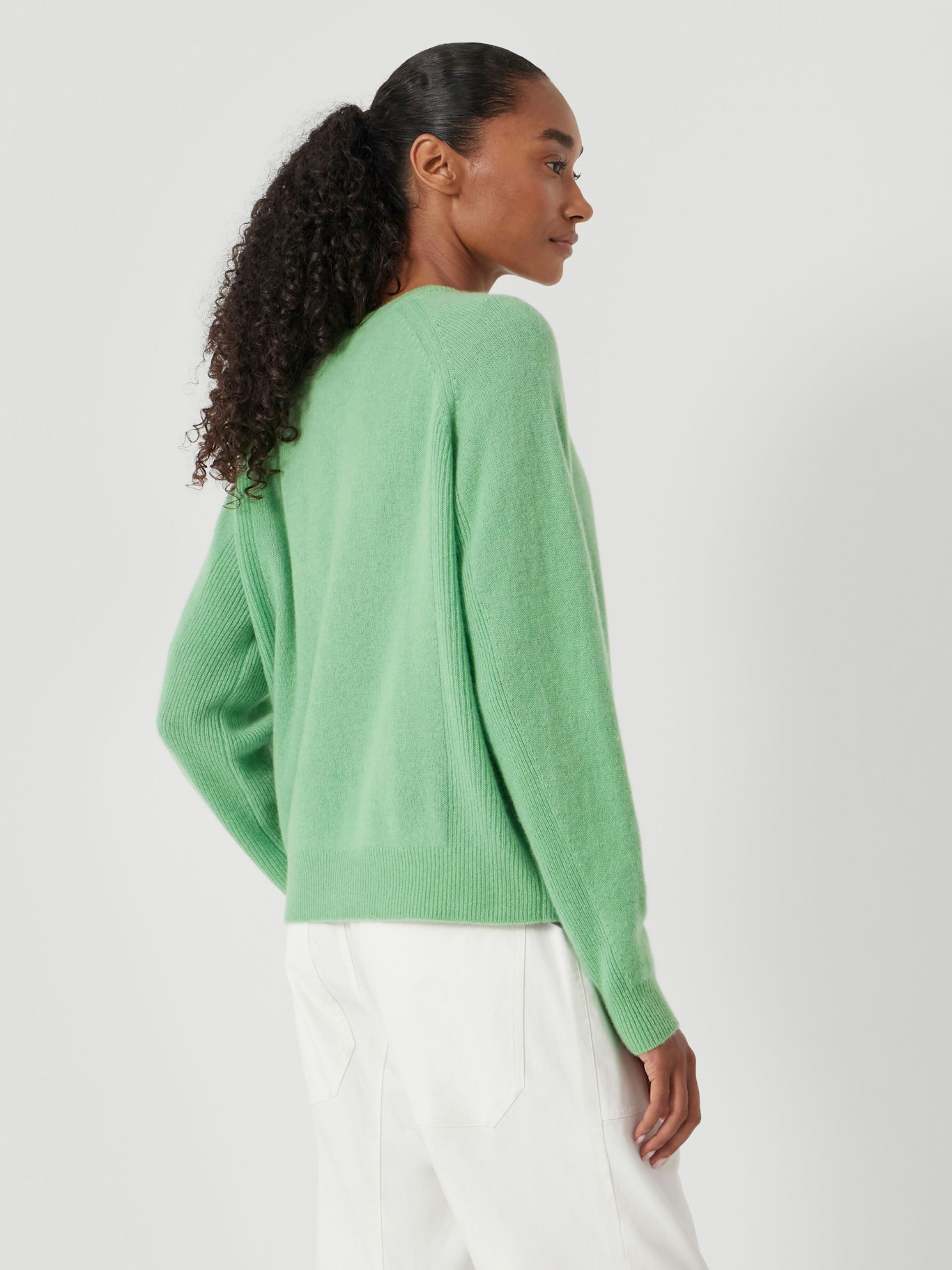 014259-2099-03 Jasmine Cashmere Rib Detail Jumper