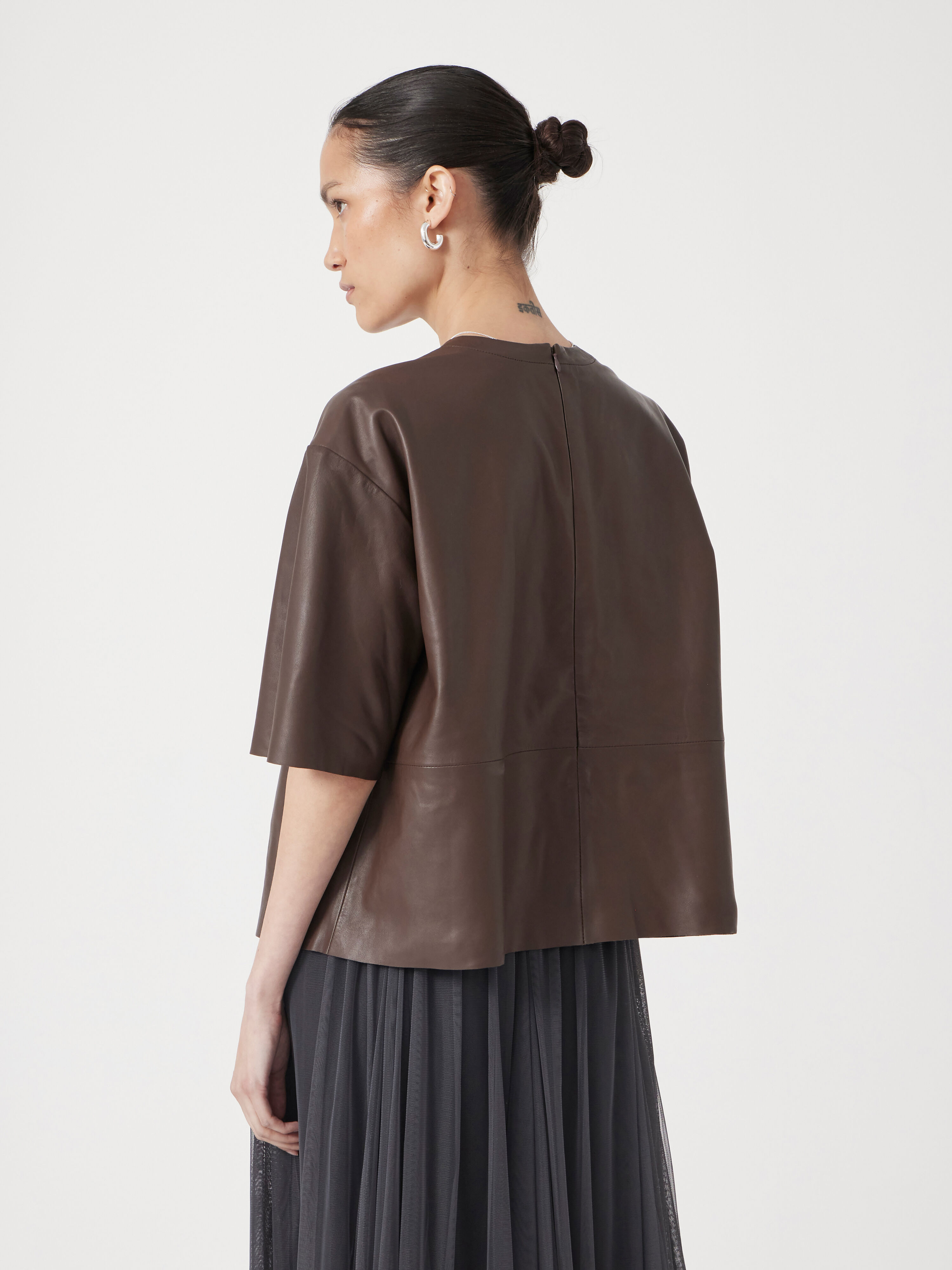 Soft Leather T-shirt