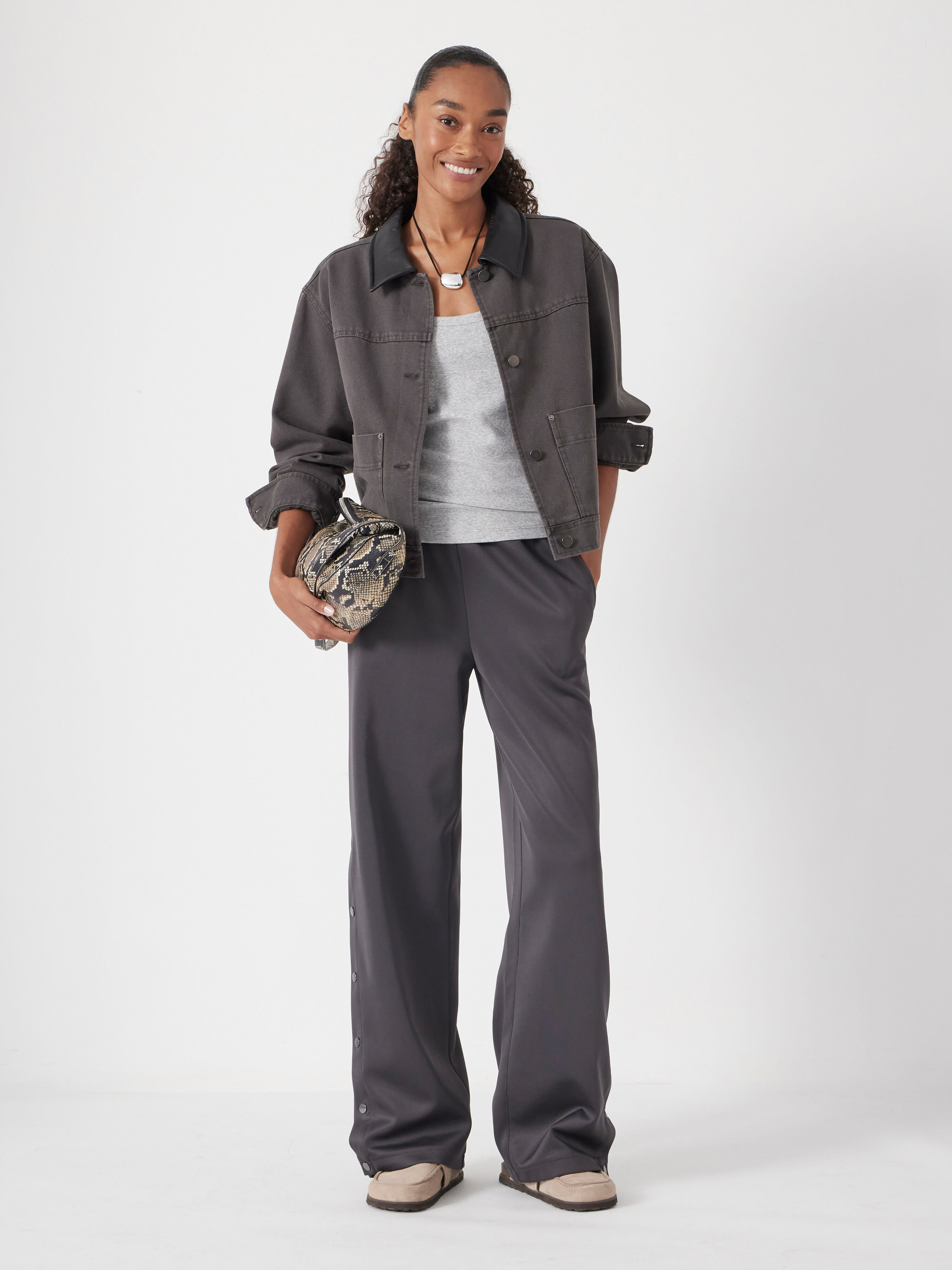 Harrison Popper Straight Leg Trouser