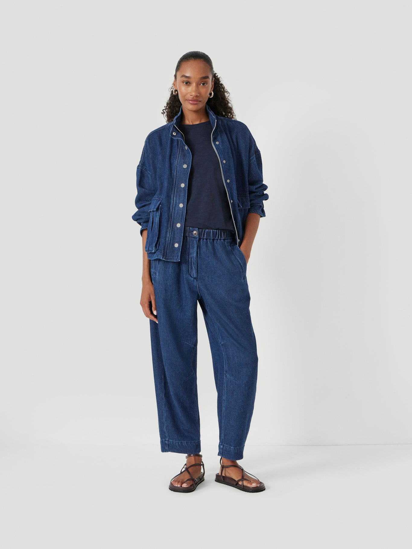 014577-2912-01 Supersoft Denim Melinda Jacket
