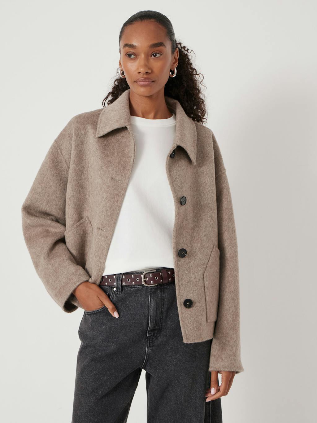 013724-1324-04 Eyelet Leather Belt