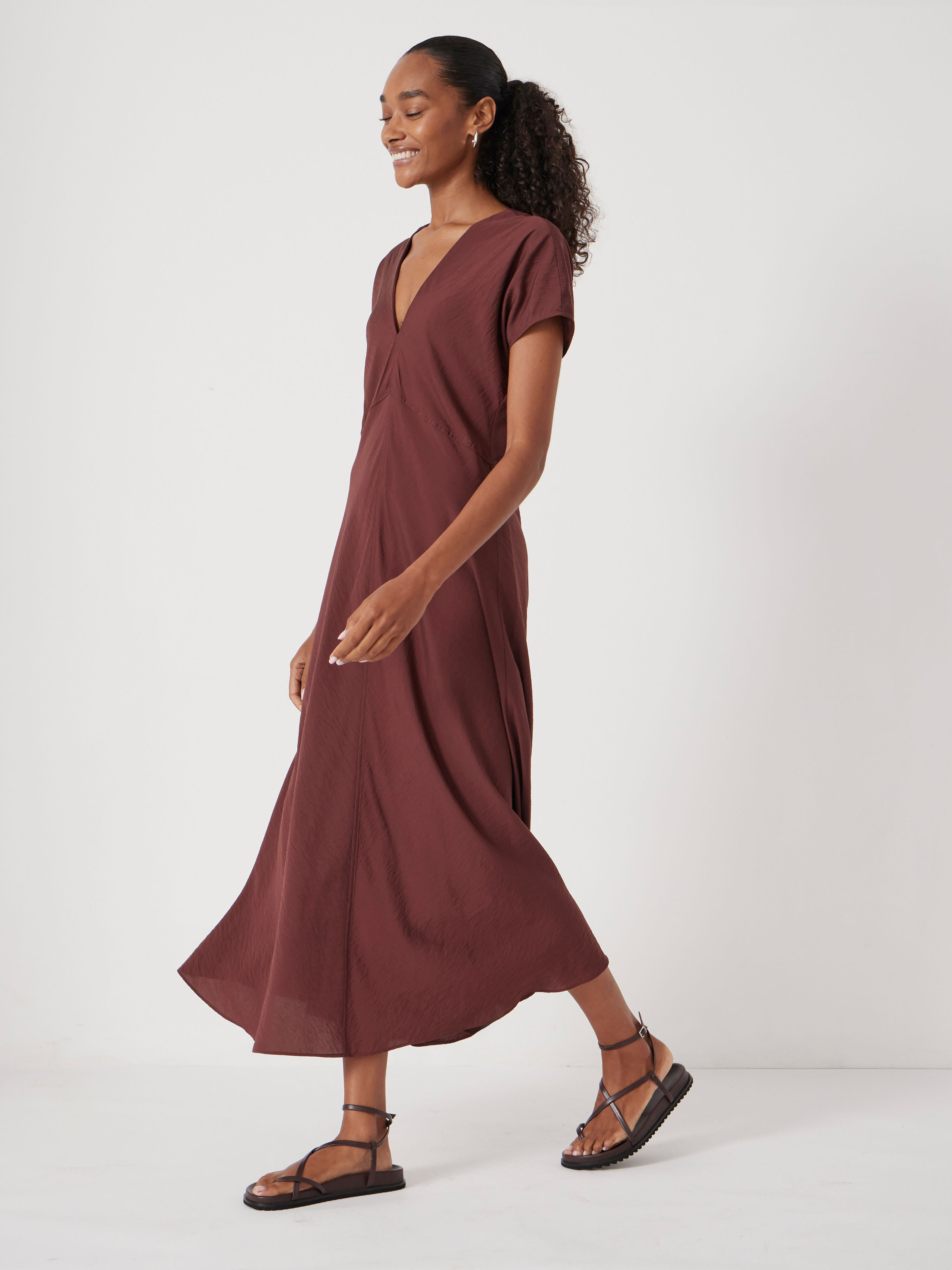Grace Air Flow V-Neck Maxi Dress