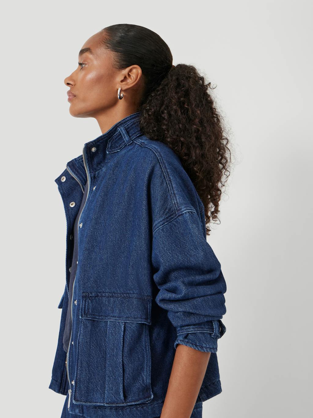 014577-2912-03 Supersoft Denim Melinda Jacket