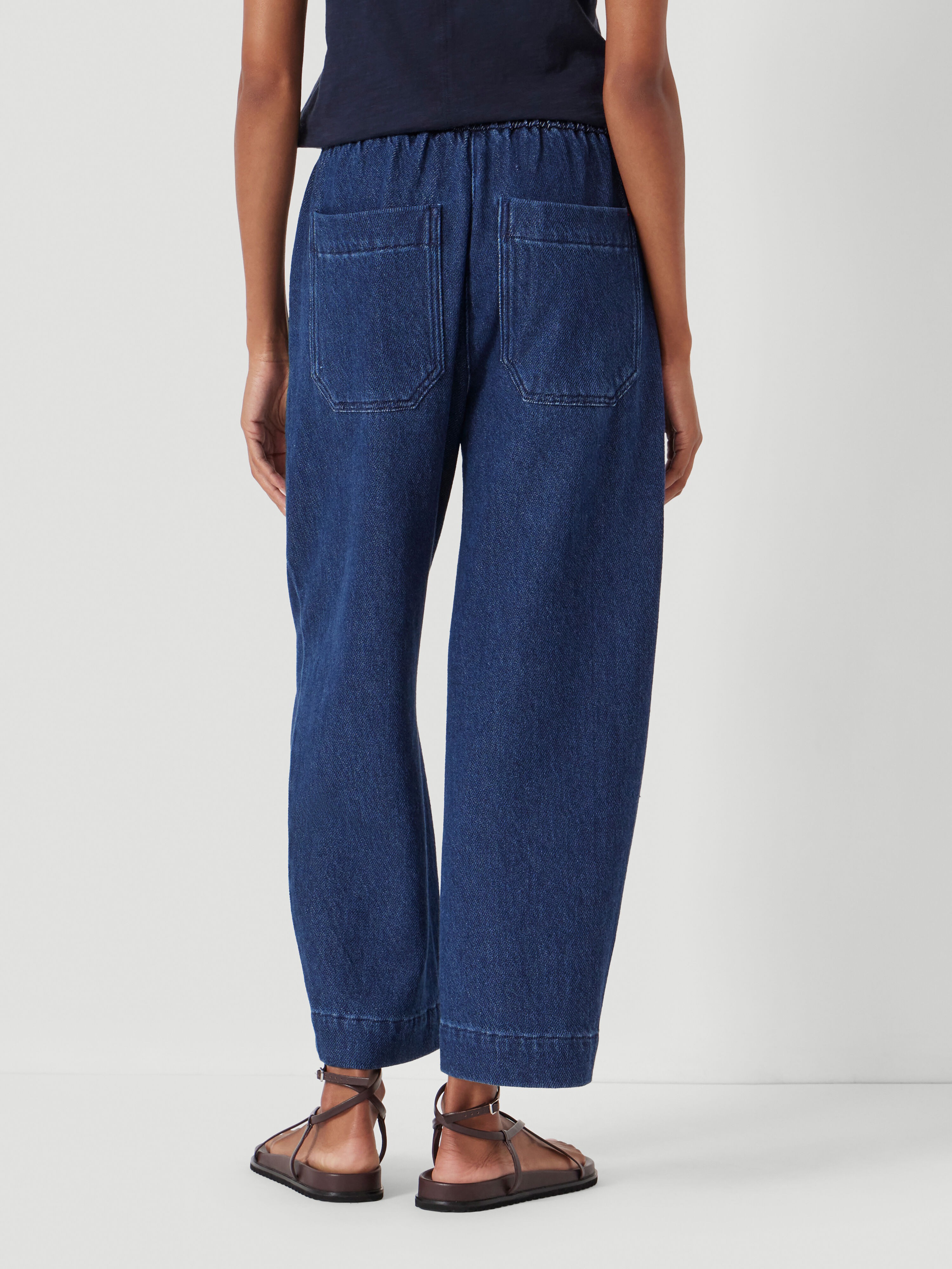 Supersoft Denim Barrel Leg Jeans