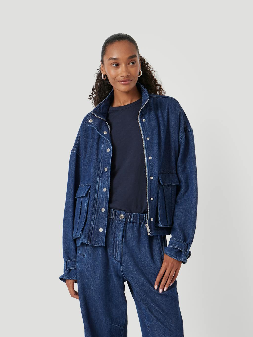 014577-2912-02 Supersoft Denim Melinda Jacket