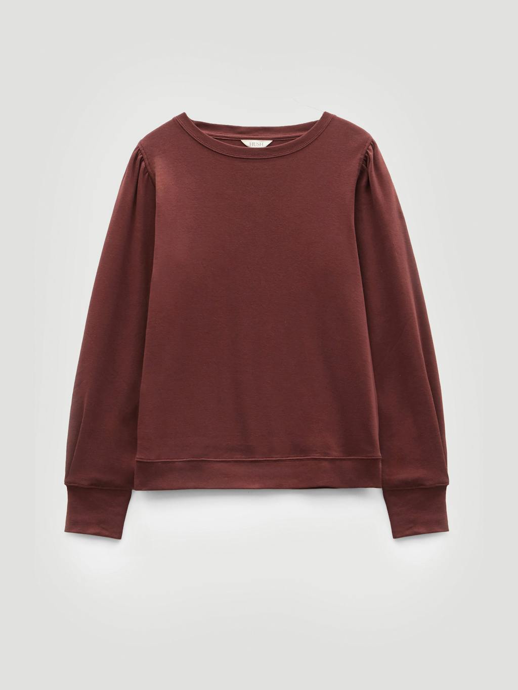 007404-0674-07 Emily Puff Sleeve Cotton Jersey Top