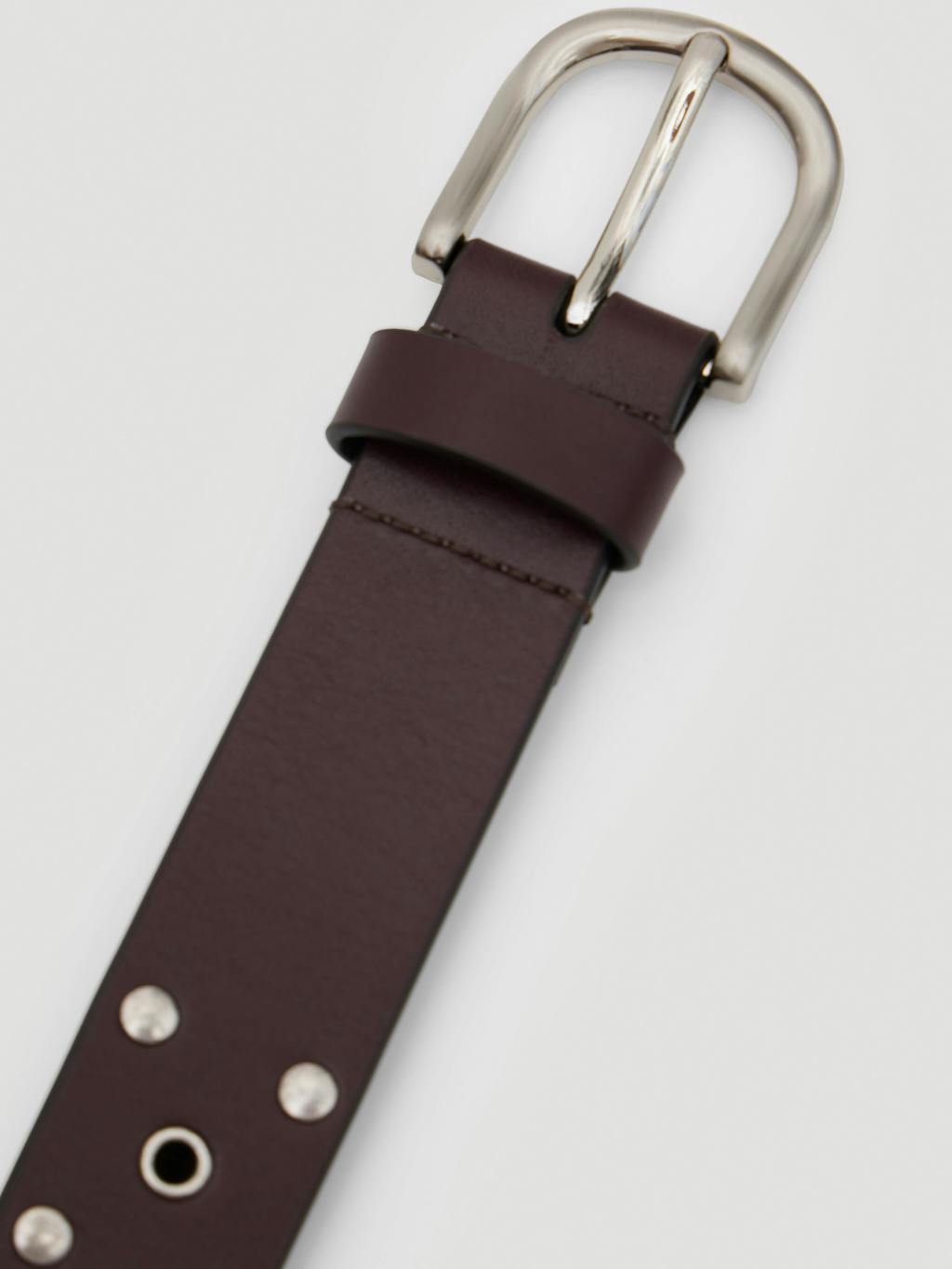 013724-1324-02 Eyelet Leather Belt