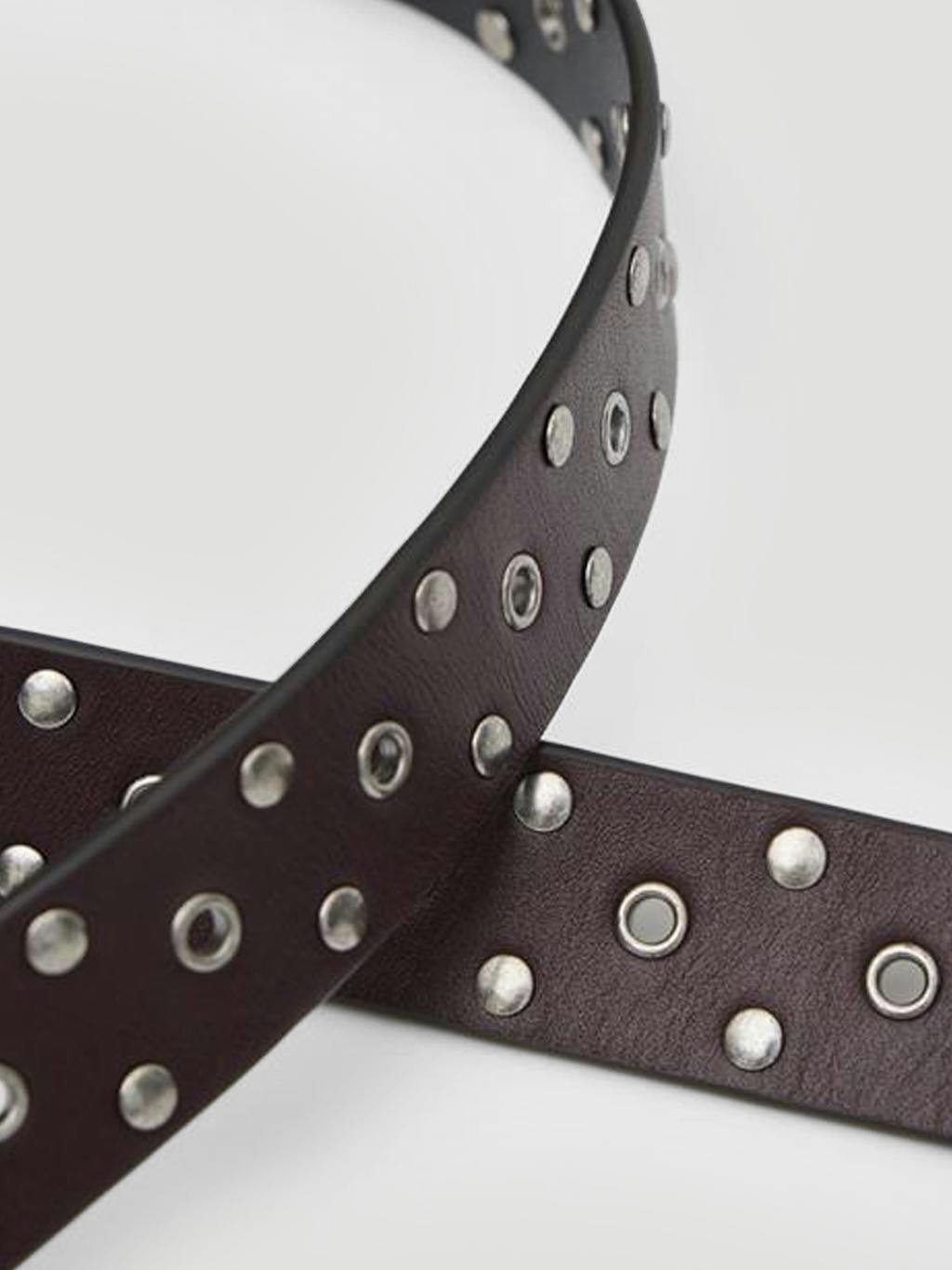 013724-1324-03 Eyelet Leather Belt