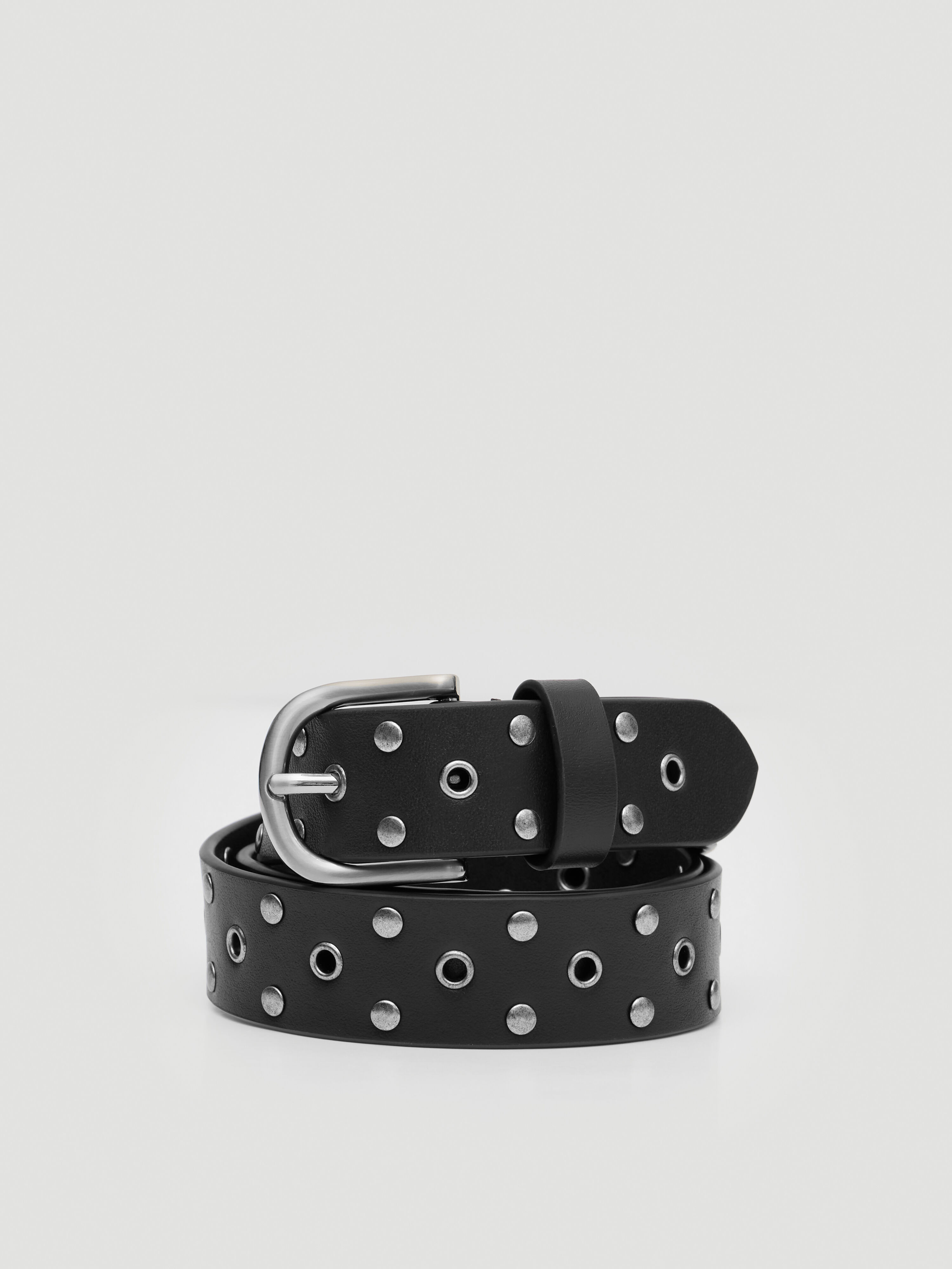Eyelet Leather Belt
