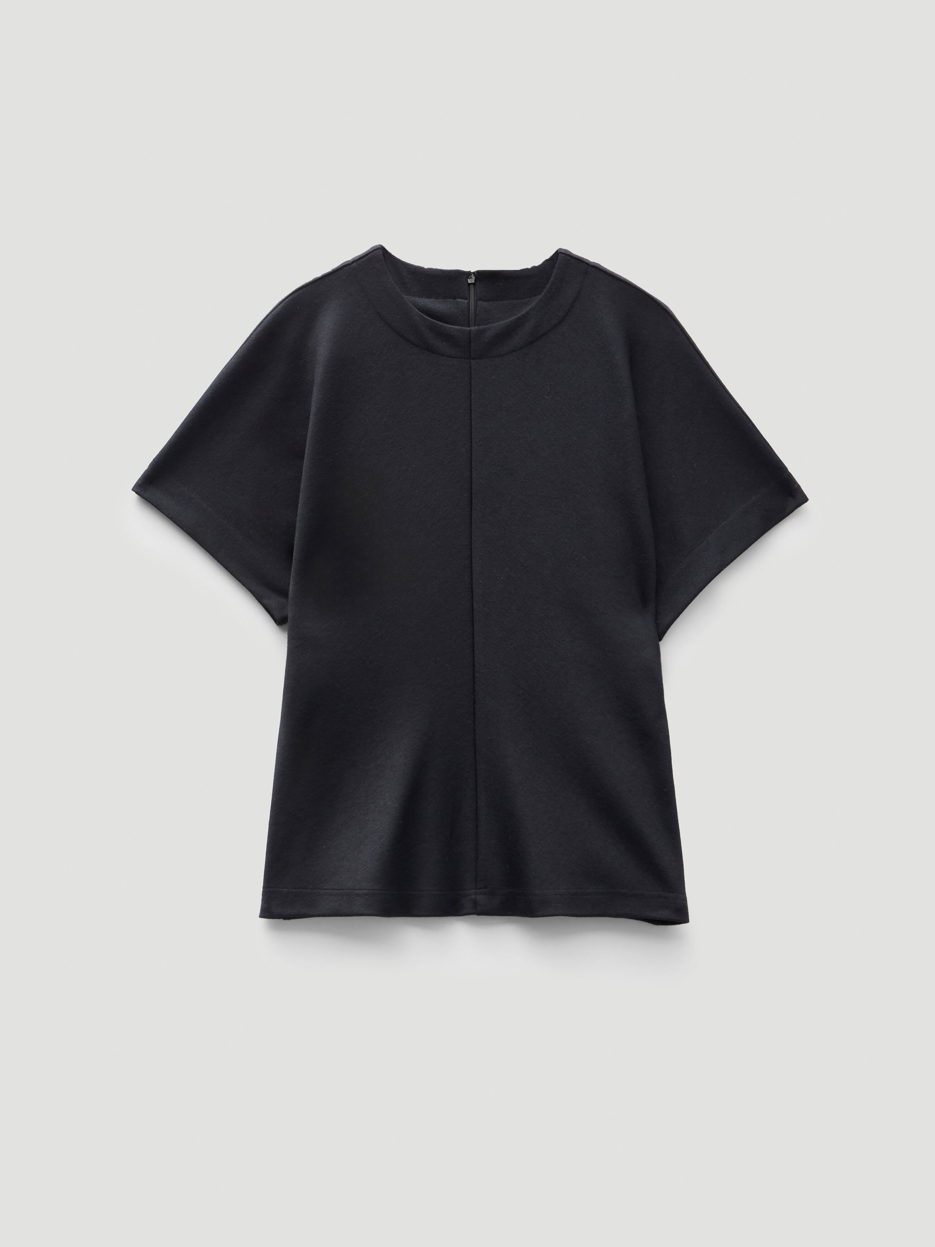Seam Detail Short Sleeve Top