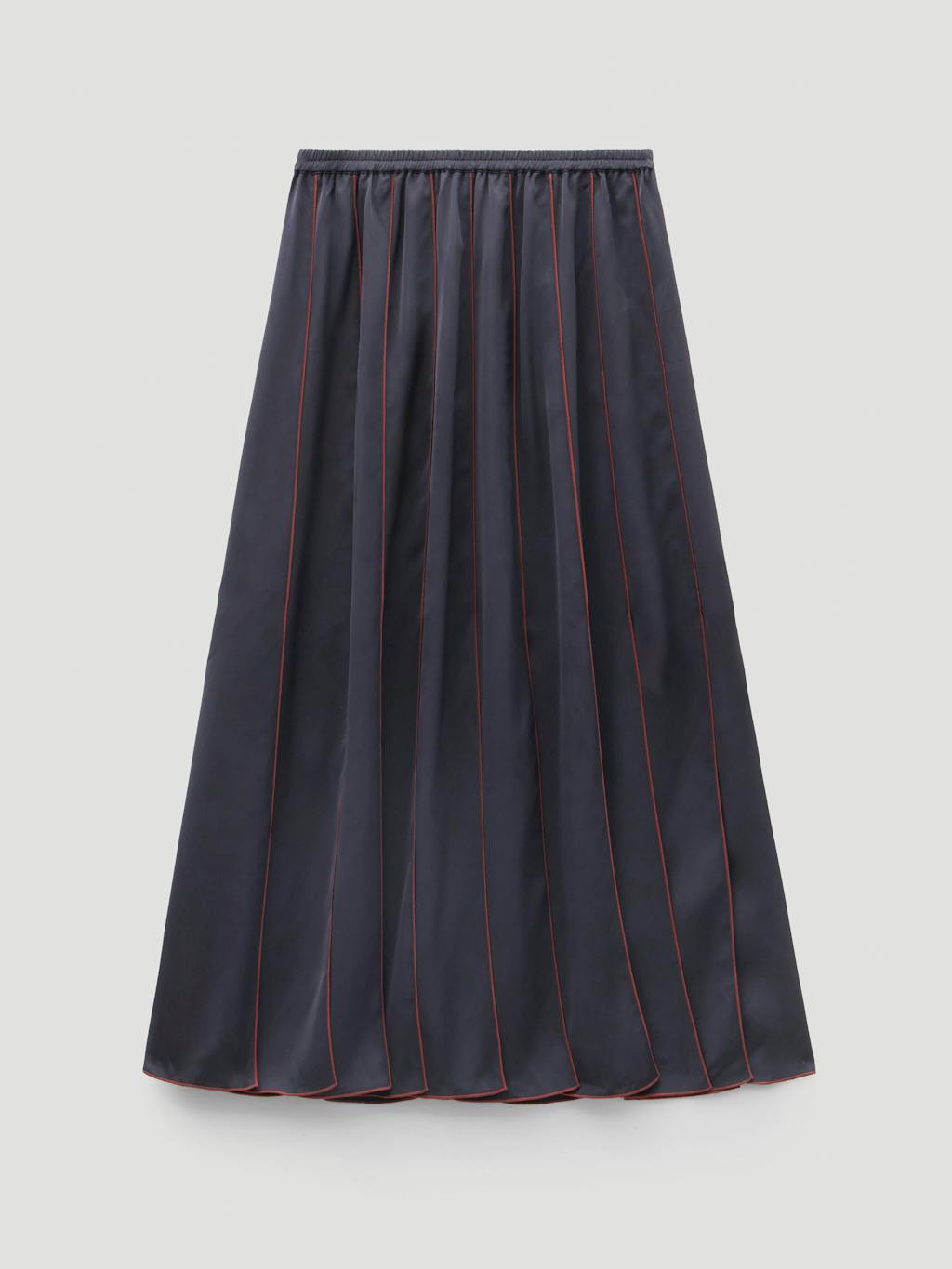013920-1658-07 Pippa Satin Pleated Skirt