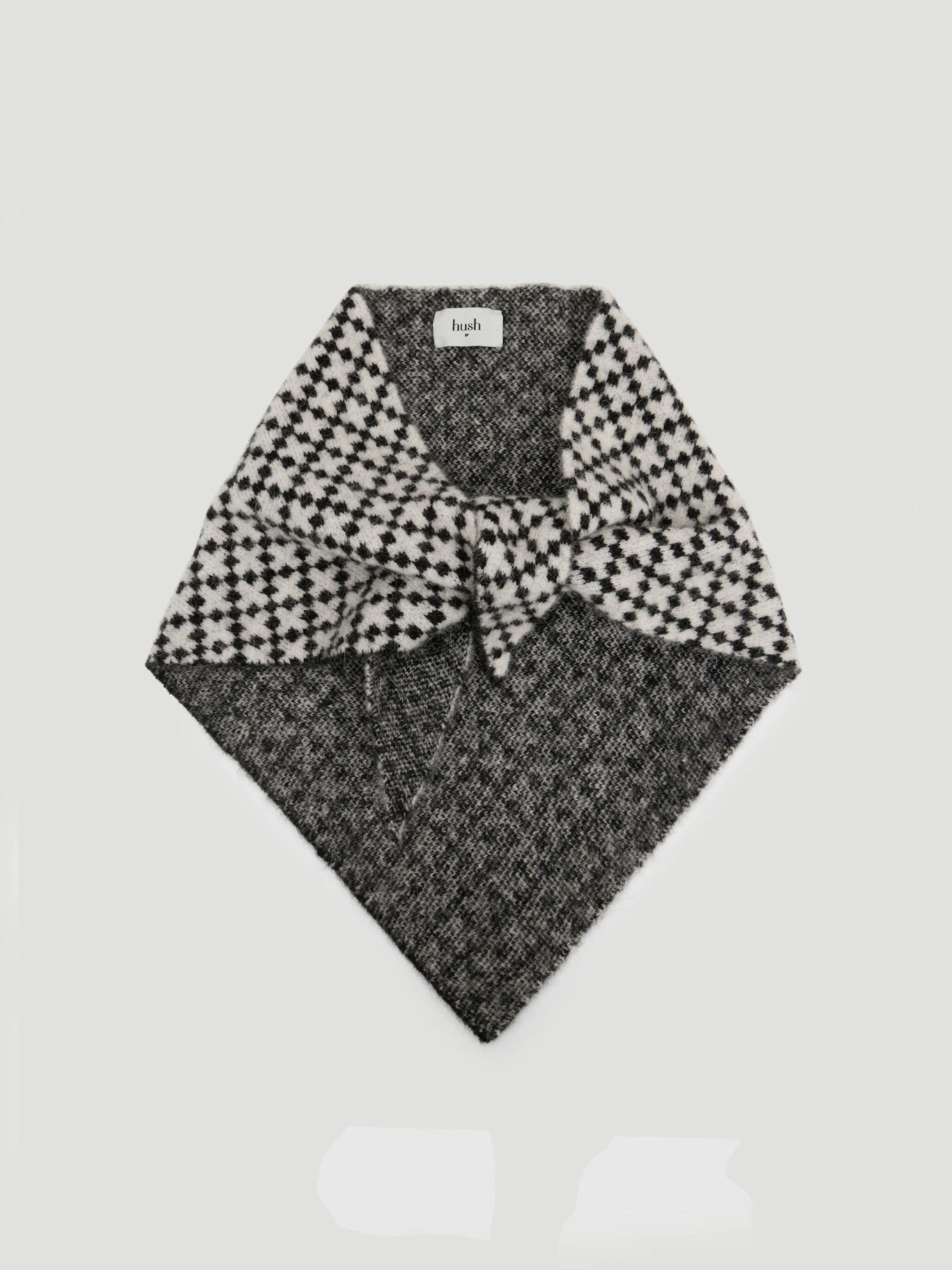 014775-2809-07 Jacquard Triangle Scarf