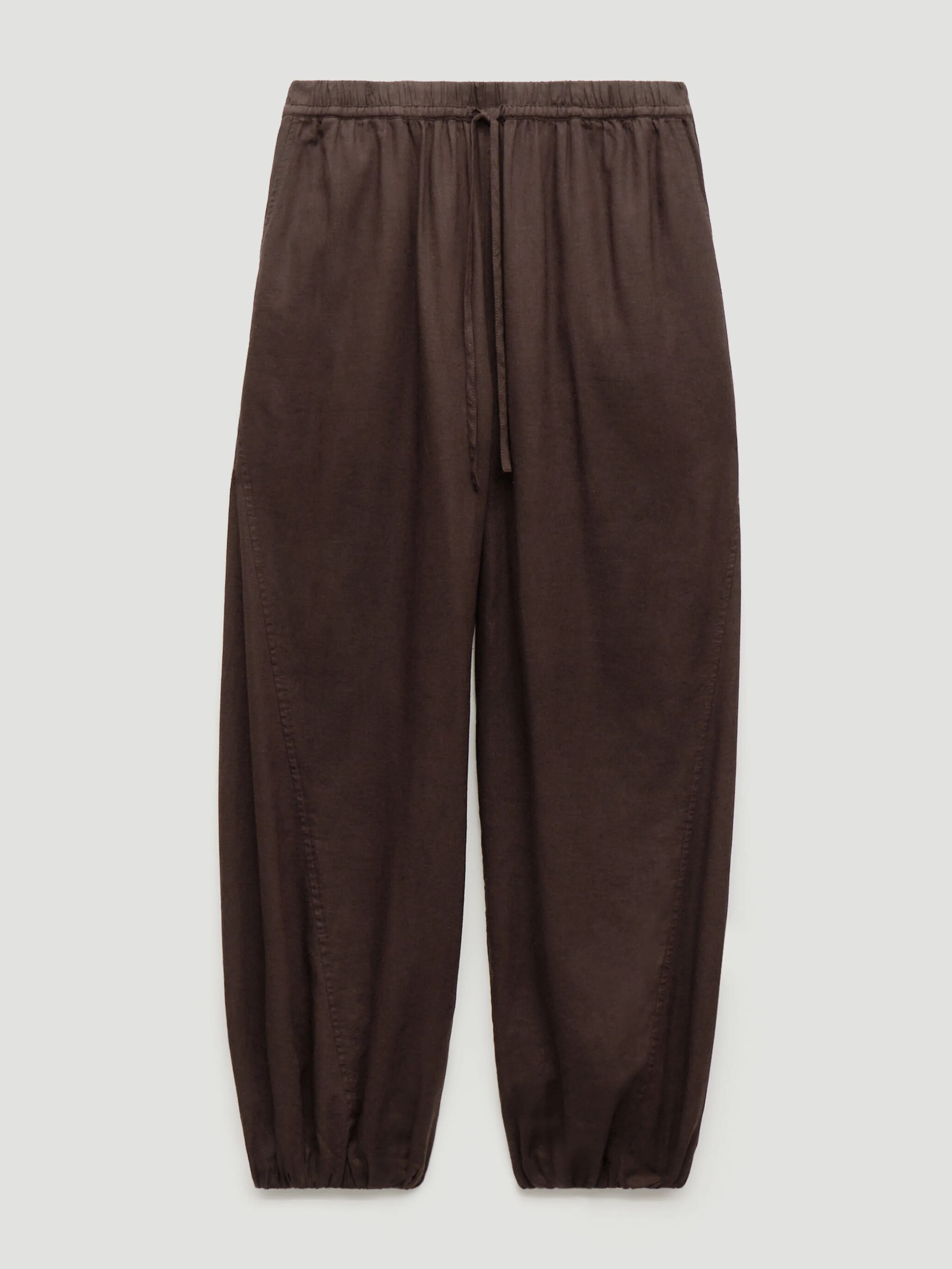 Tove Linen Balloon Beach Trousers