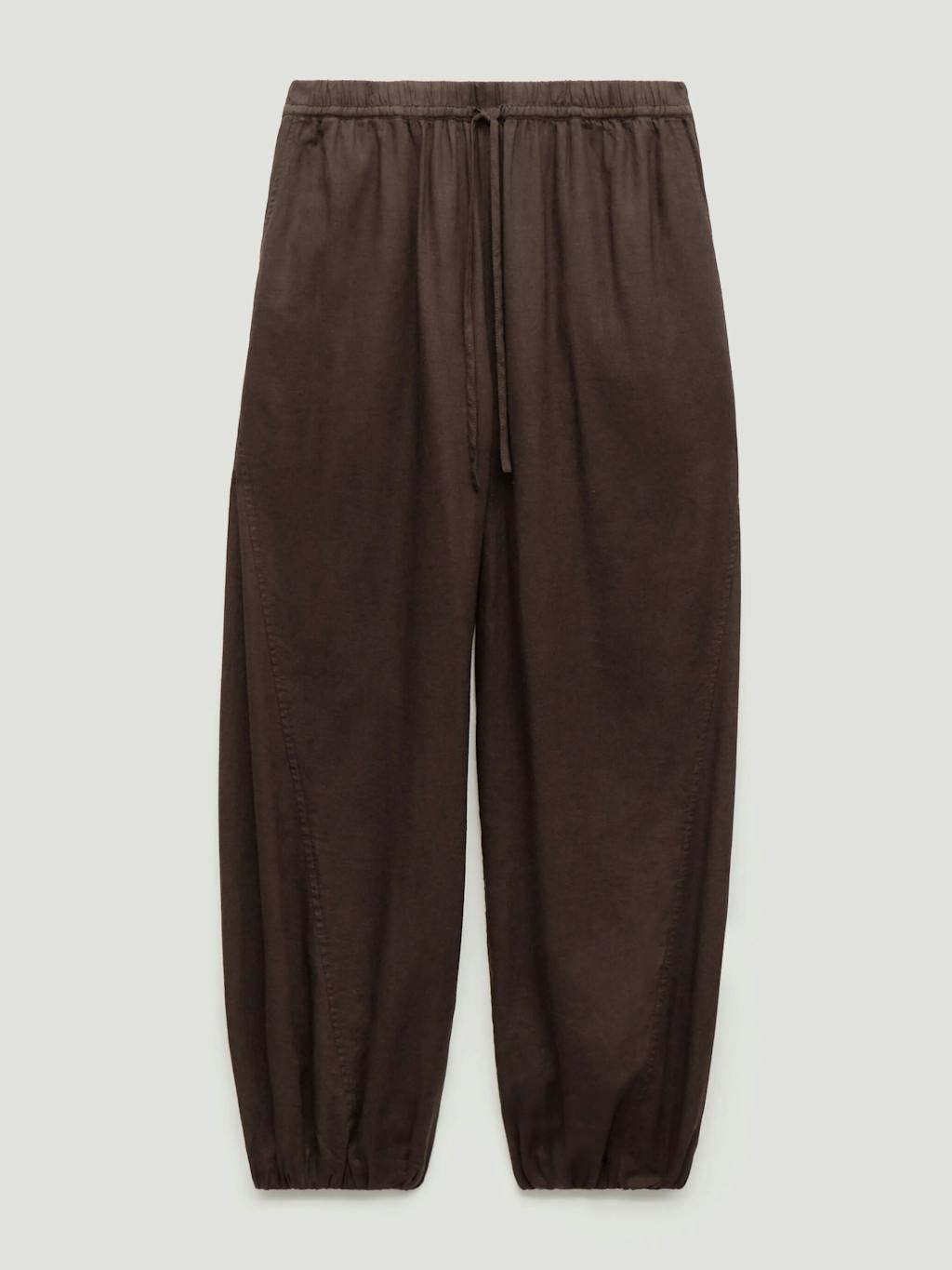 014141-0450-07 Tove Linen Balloon Beach Trousers