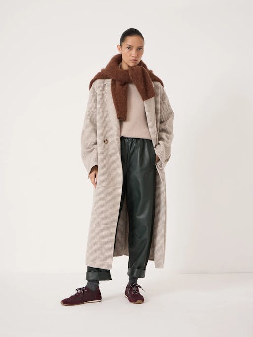 Leather Jack Barrel Trousers