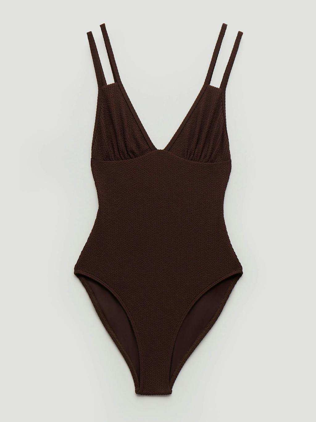 015283-0450-07 Dina Crinkle Double Strap Swimsuit