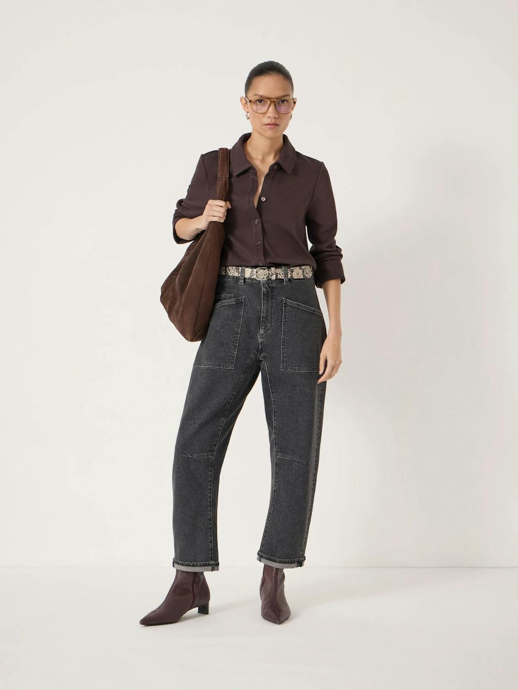 014177-4862-04 Noa Button A-Line Polo Top