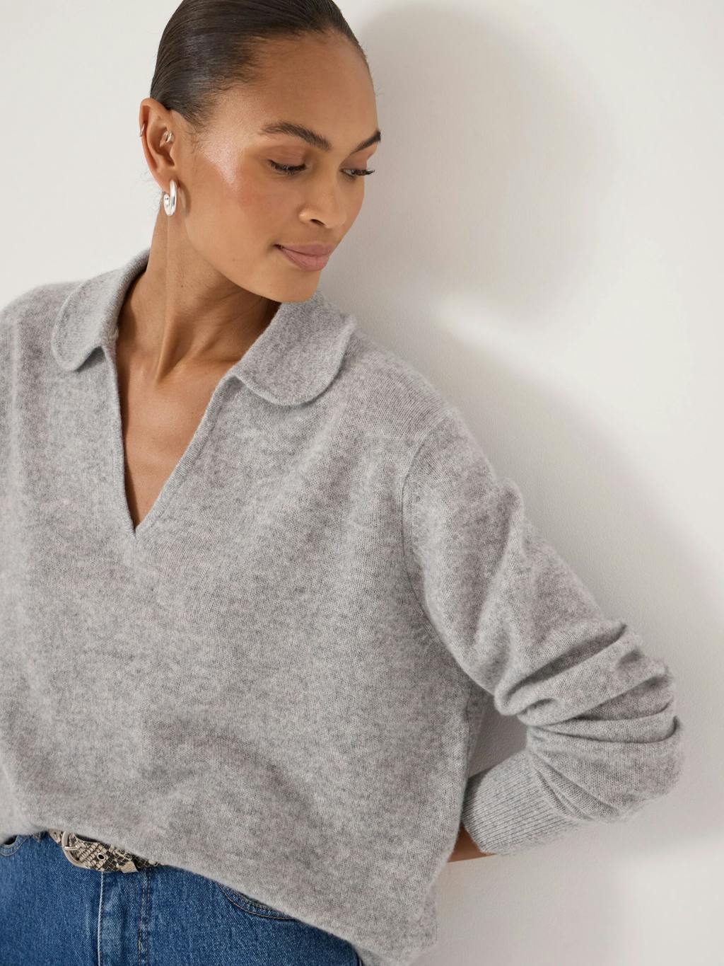 014678-2804-04 Cameron Cashmere Collared Jumper