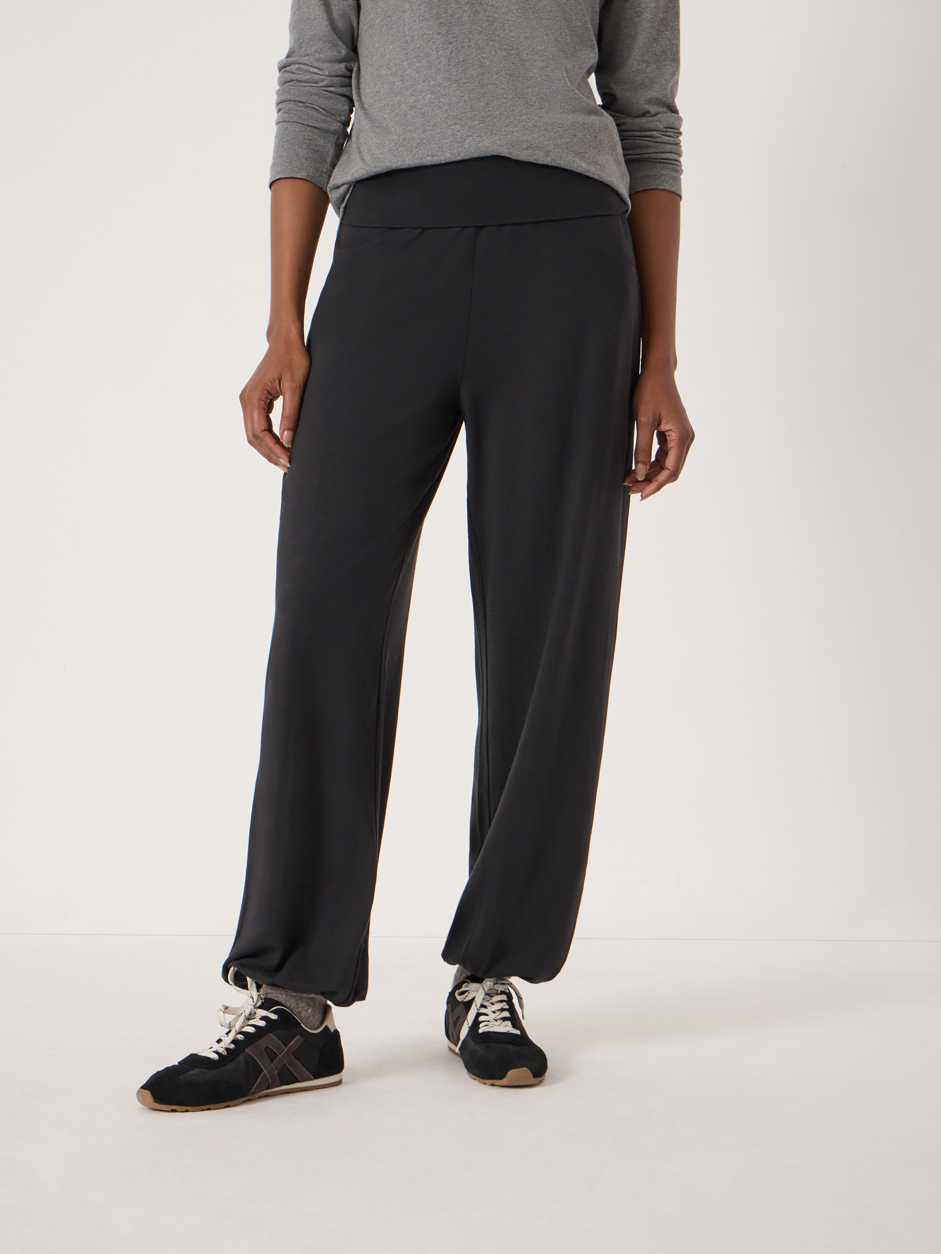 Amelia Bubble Hem Joggers