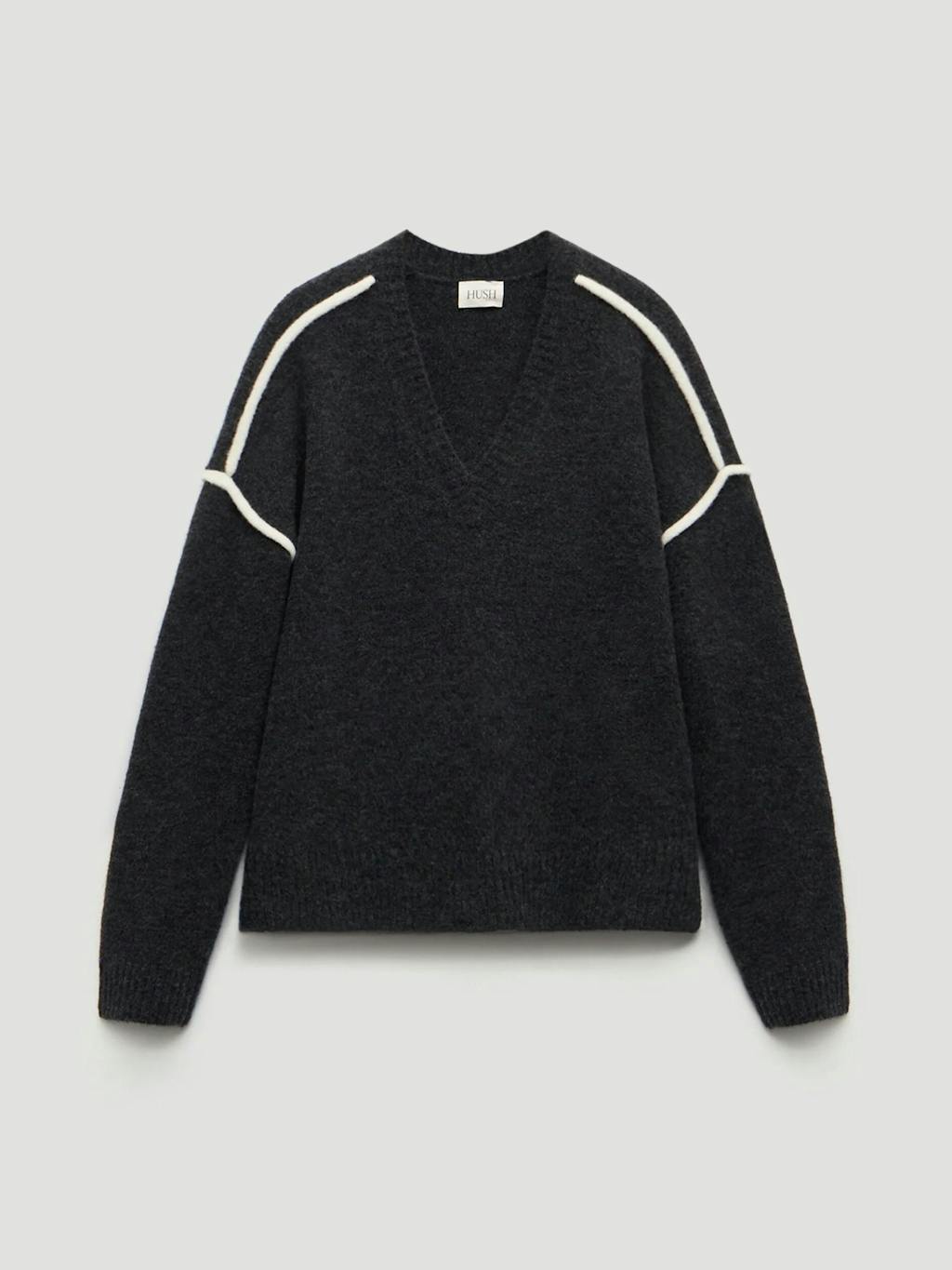 014405-2806-07 Billie Wool Blend V-Neck Jumper