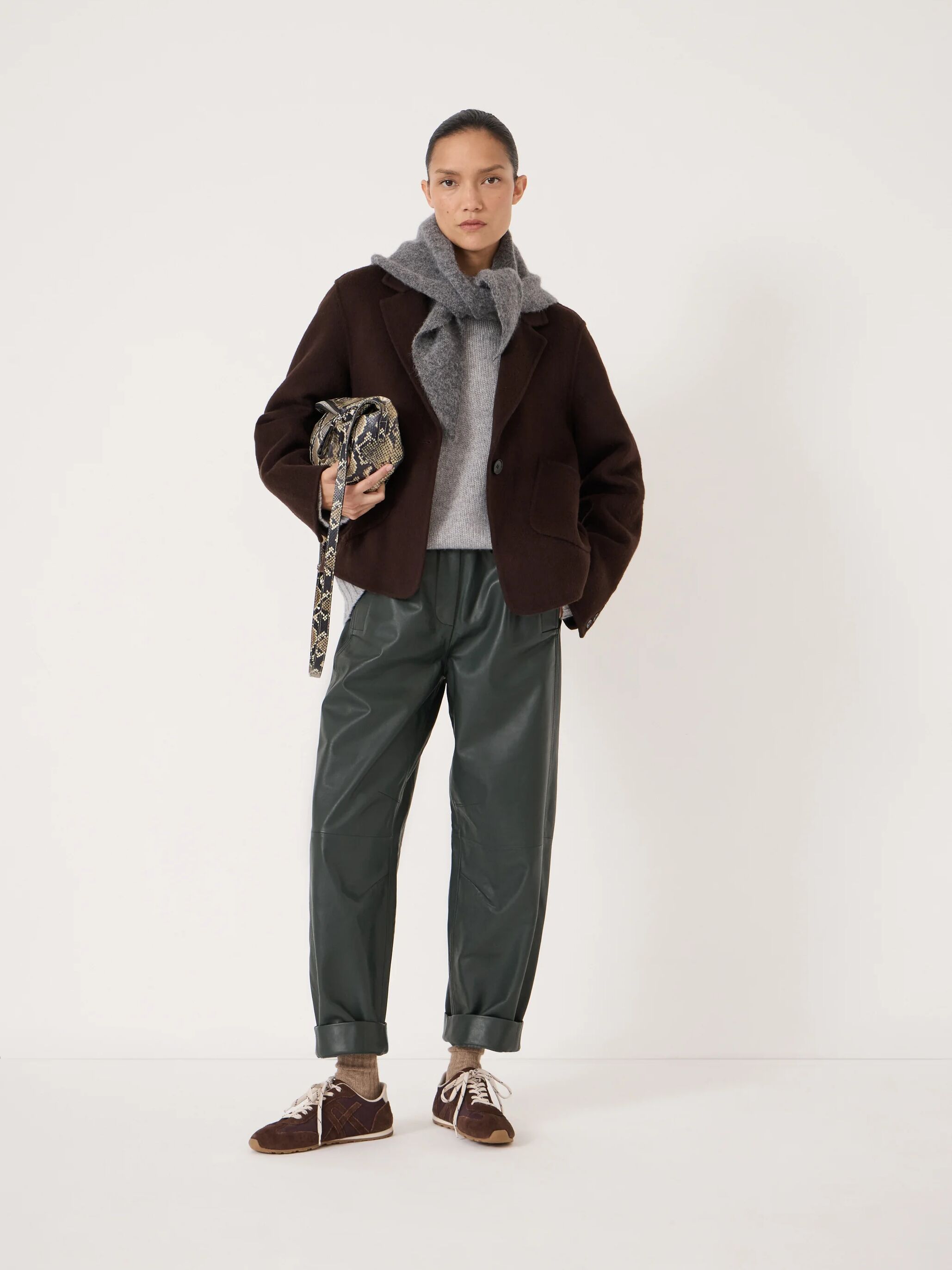 Mina Pure Wool Double Faced Blazer