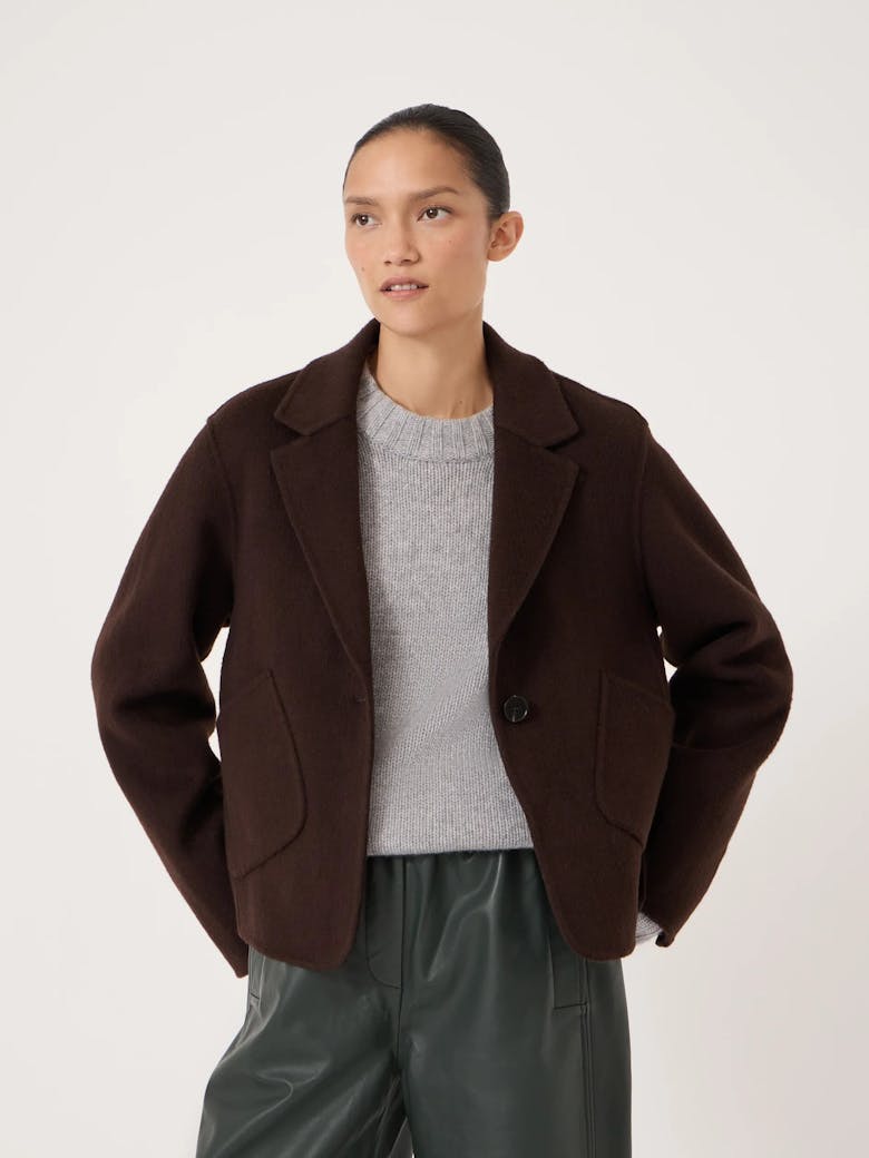 Mina Pure Wool Double Faced Blazer