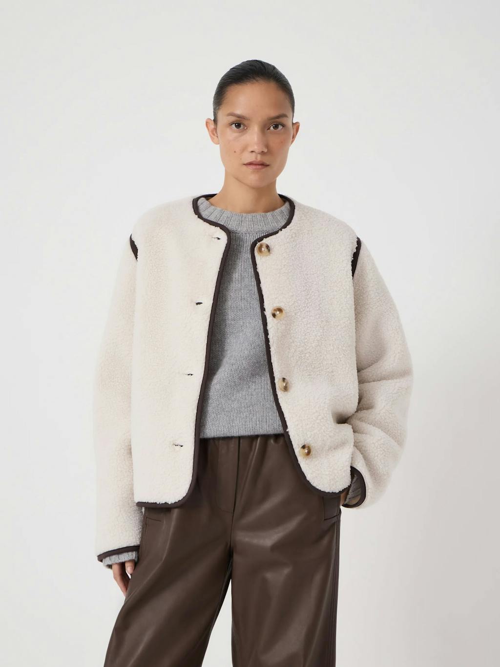 014163-0340-01 Alina Borg Button Jacket