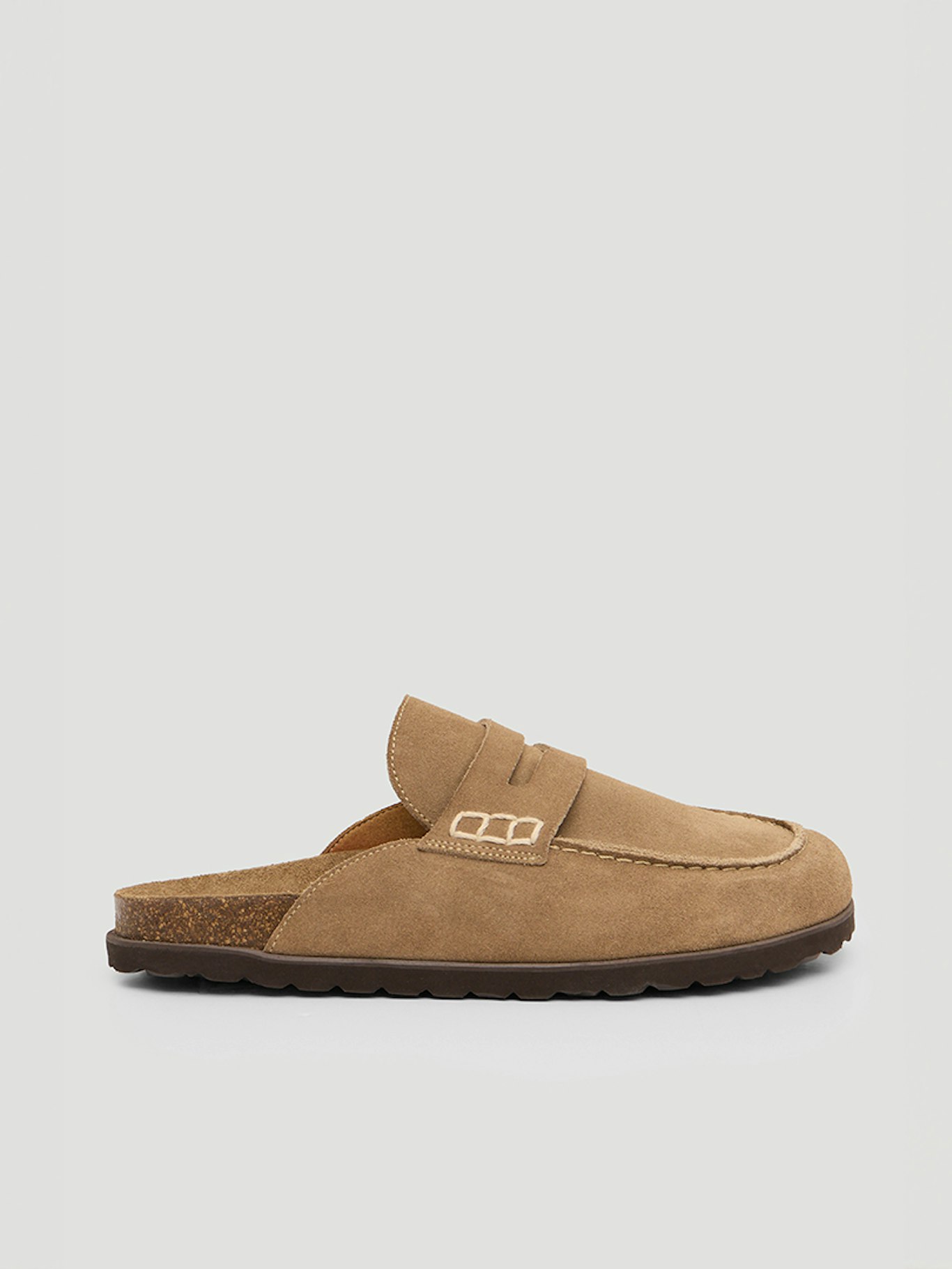 015007-0426-03 Rune Suede Padded Mules