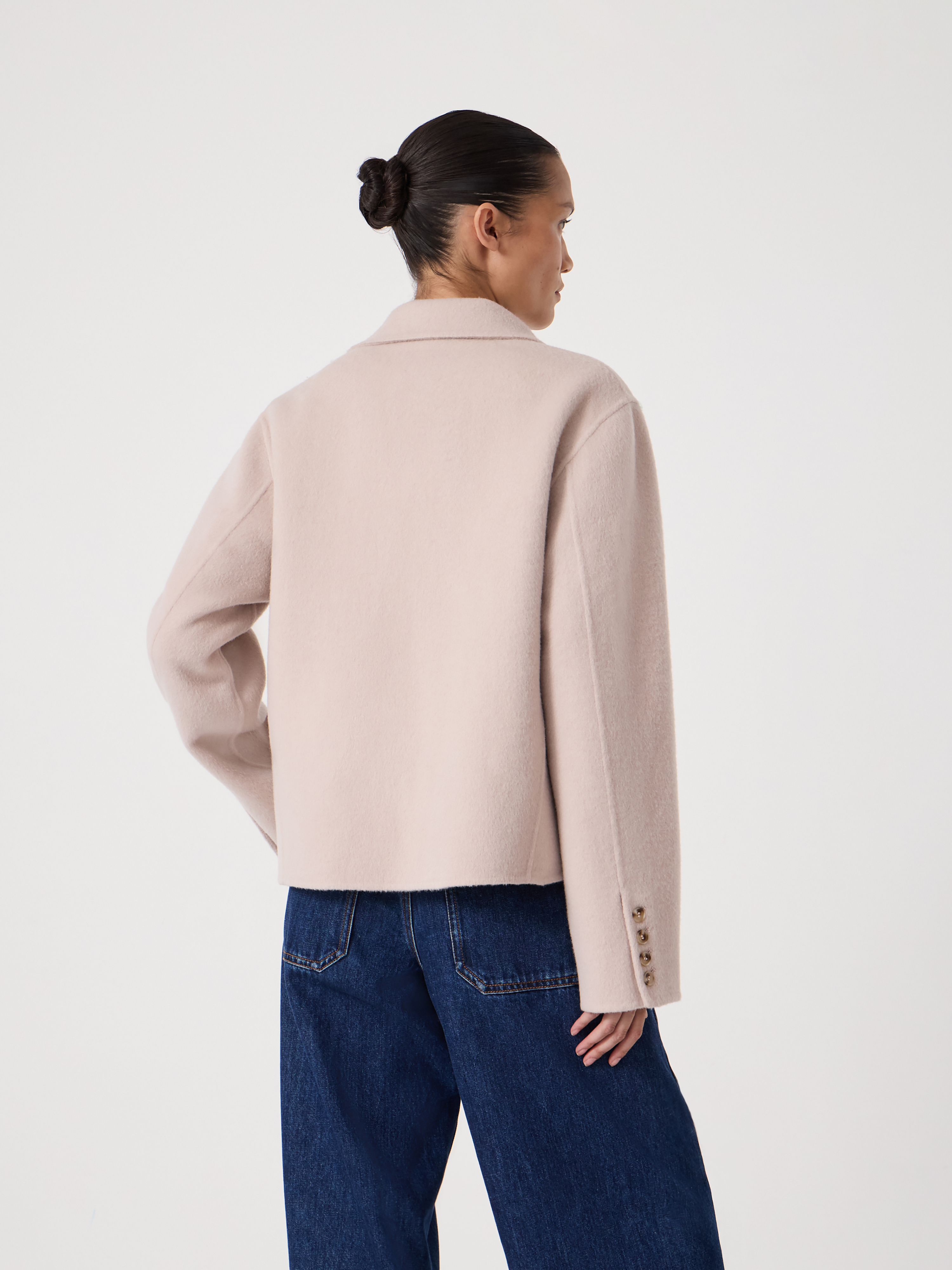 Mina Pure Wool Double Faced Blazer